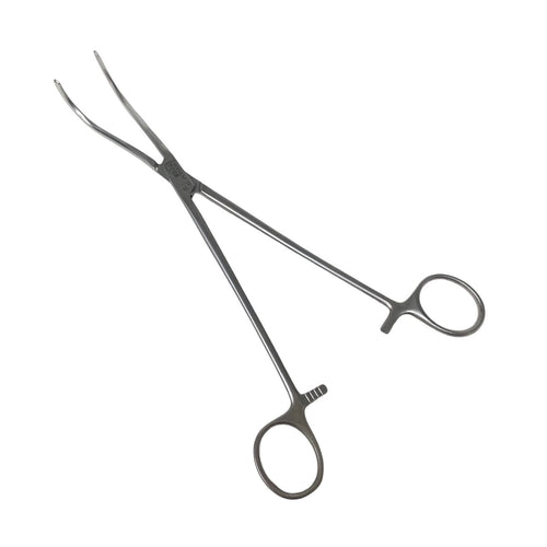 Aesculap EF010R Guyon Kidney Clamp 9.5" 240mm Double Curved Surgical Urology Too