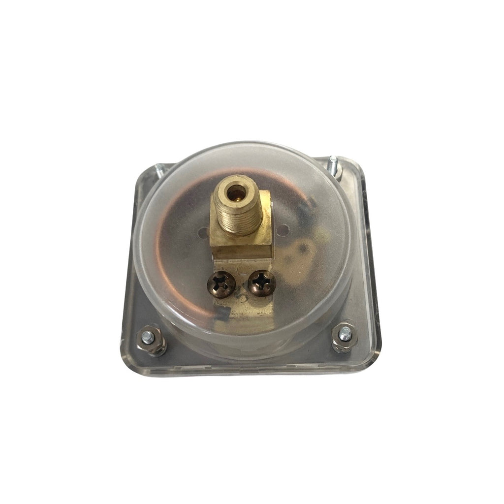 AMETEK Ref BU-191-C, Vacuum Pressure Gauge 0–30 inHg Square Panel Mount
