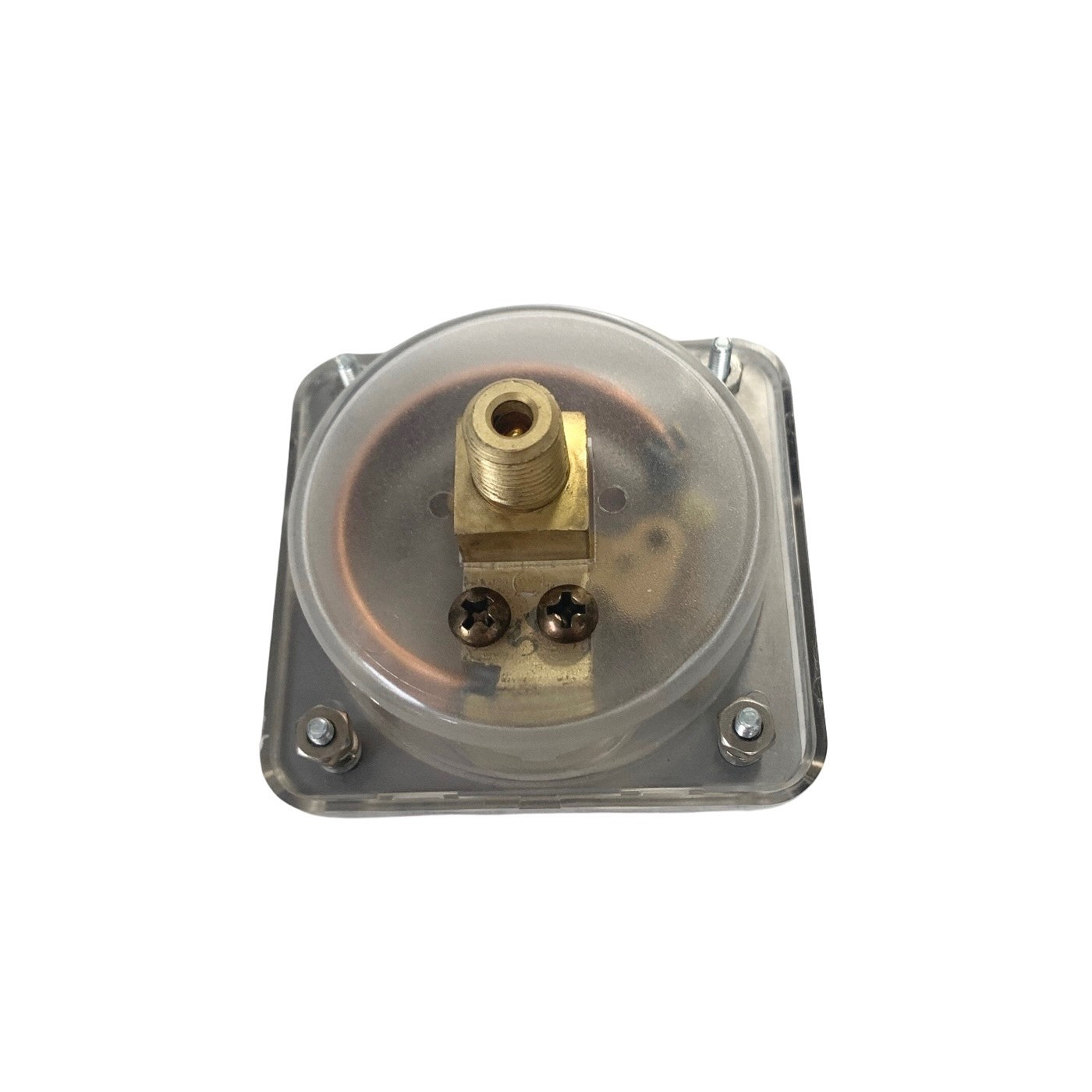 AMETEK Ref BU-191-C, Vacuum Pressure Gauge 0–30 inHg Square Panel Mount
