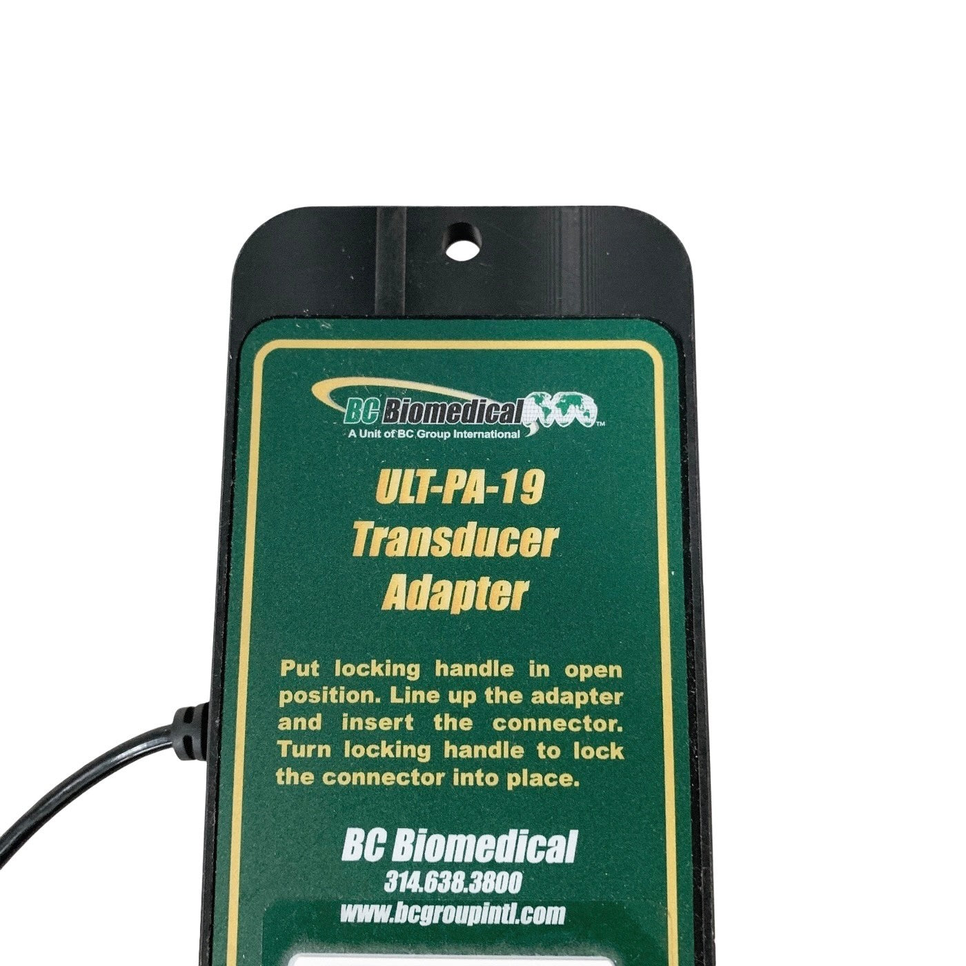 BC Biomedical Ref ULT-PA-19, Transducer Adapter