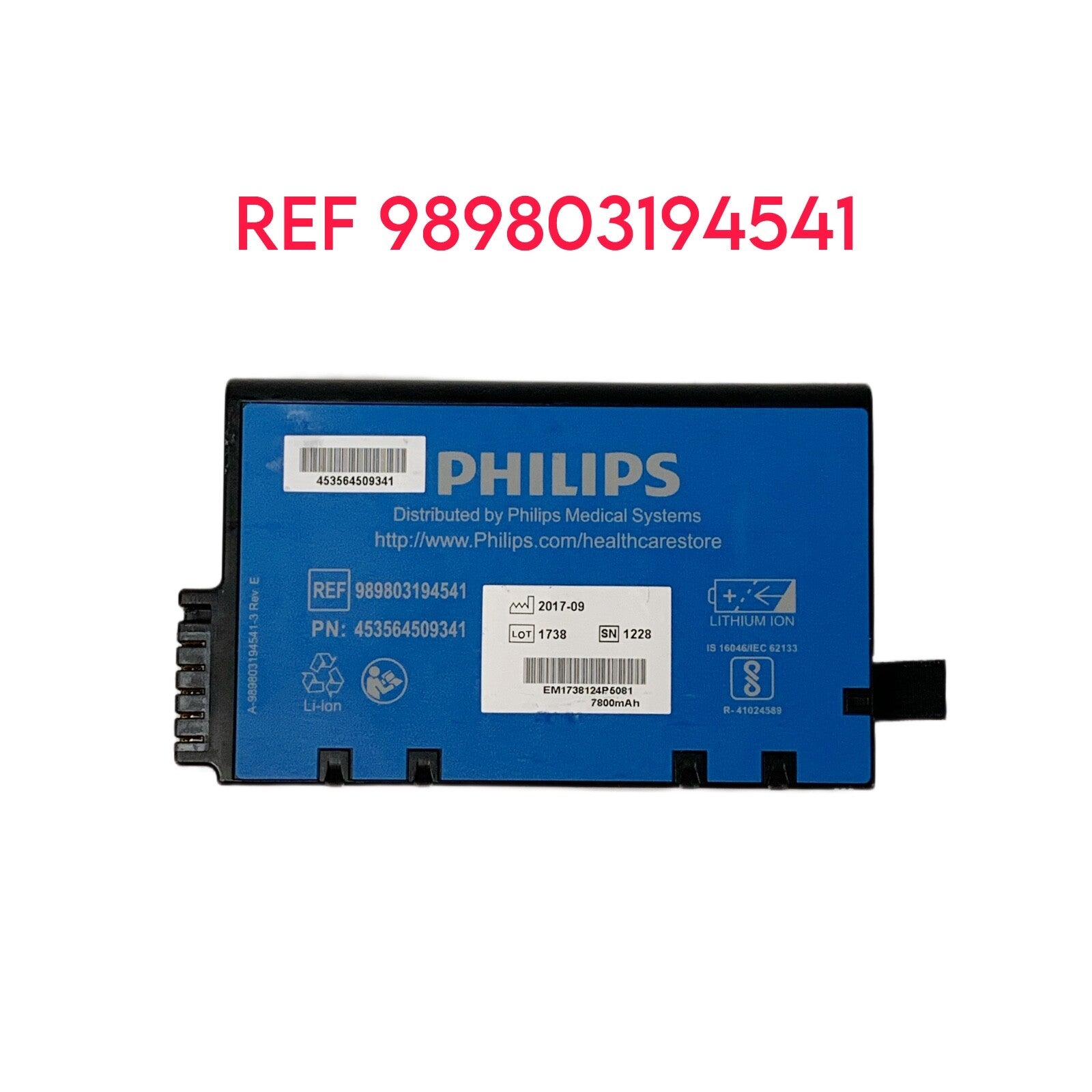 Philips REF 989803194541, MOLICEL ME202EK, Lithium-lon Rechargeable Battery
