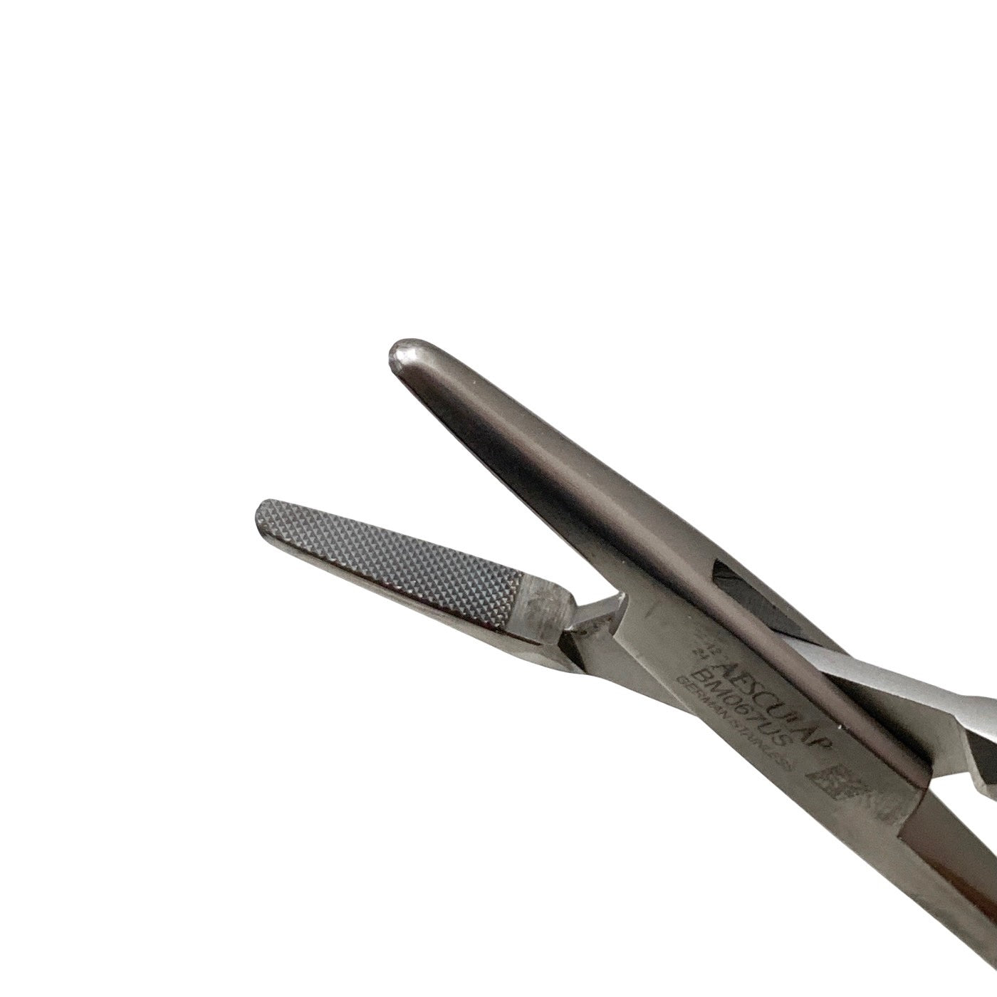 Aesculap BM067US Hegar Needle Holder 7" Tungsten Carbide Gold Handle German Stee
