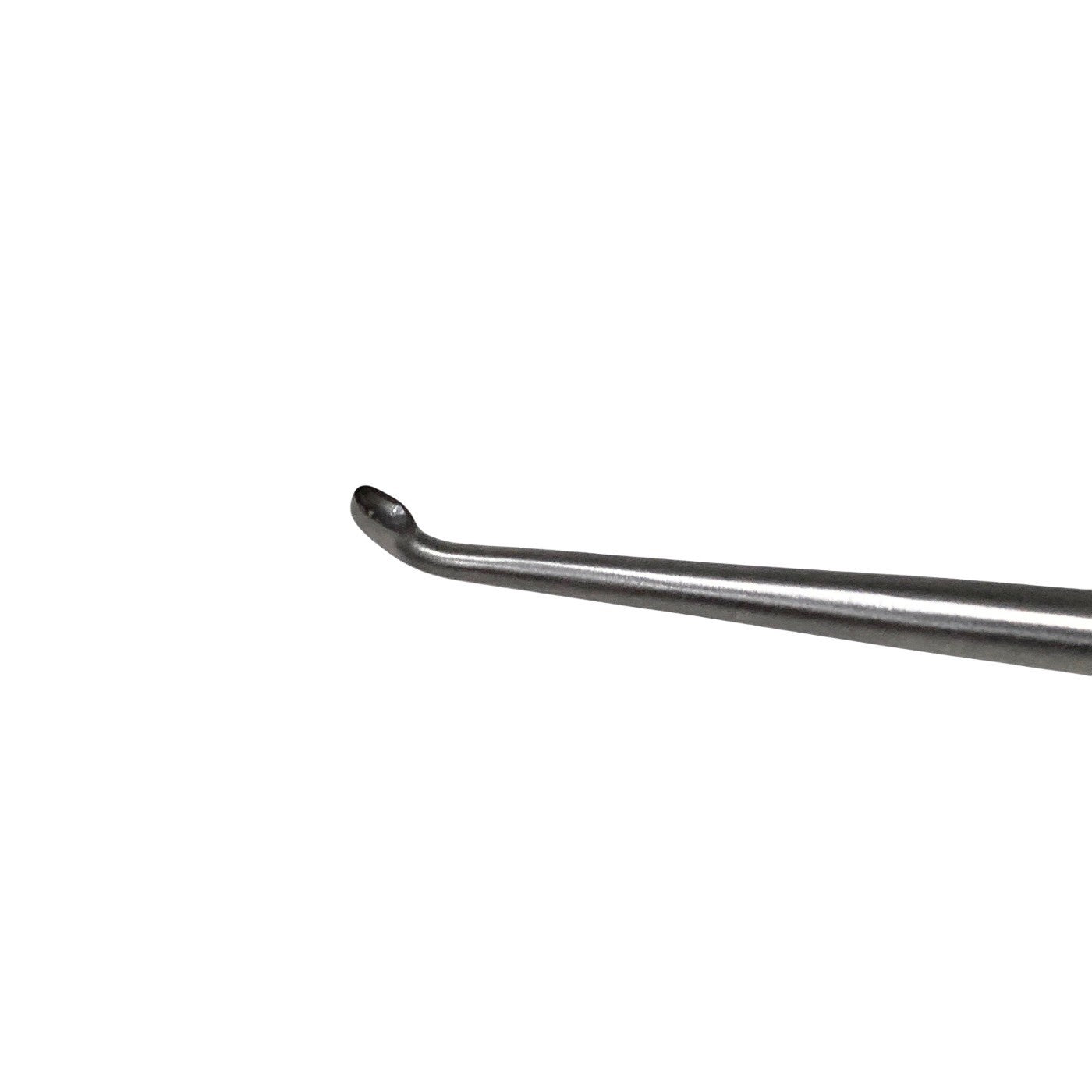 V. Mueller REF N-0256, BRUN CURETTE ANGLED, SIZE 3-0 OVERALL LENGTH 9" (23CM)