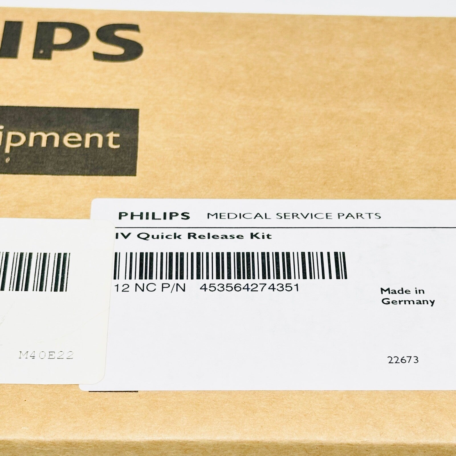 Philips 453564274351 Patient Monitor Quick Release Mount Base Bracket