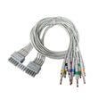 MAC REF-MTM10-LB, ECG Leadwires 10-Lead AHA Banana Plug Mortara Compatible