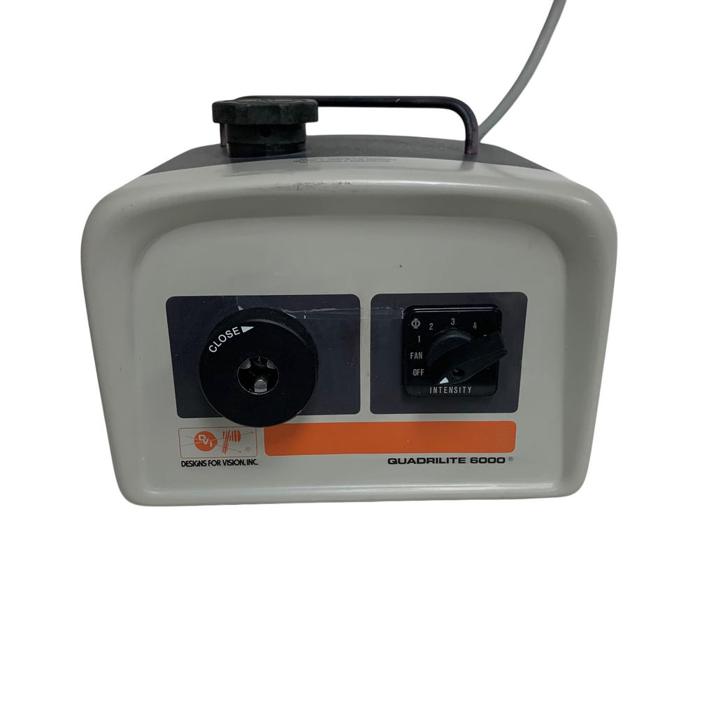 QUADRILITE 6000 FIBER OPTIC LIGHT SOURCE WITH HEADLIGHT AND CABLE