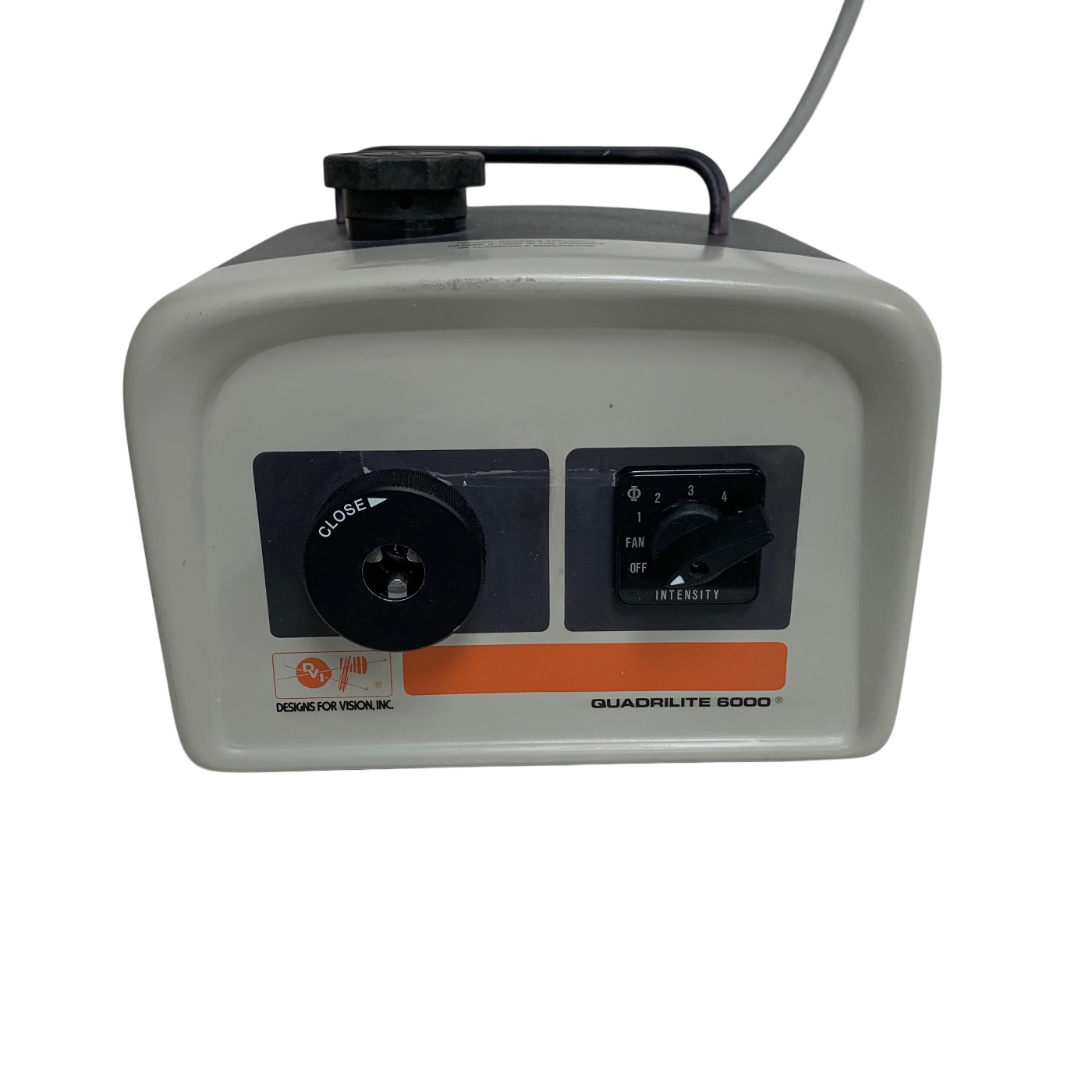 QUADRILITE 6000 FIBER OPTIC LIGHT SOURCE WITH HEADLIGHT AND CABLE