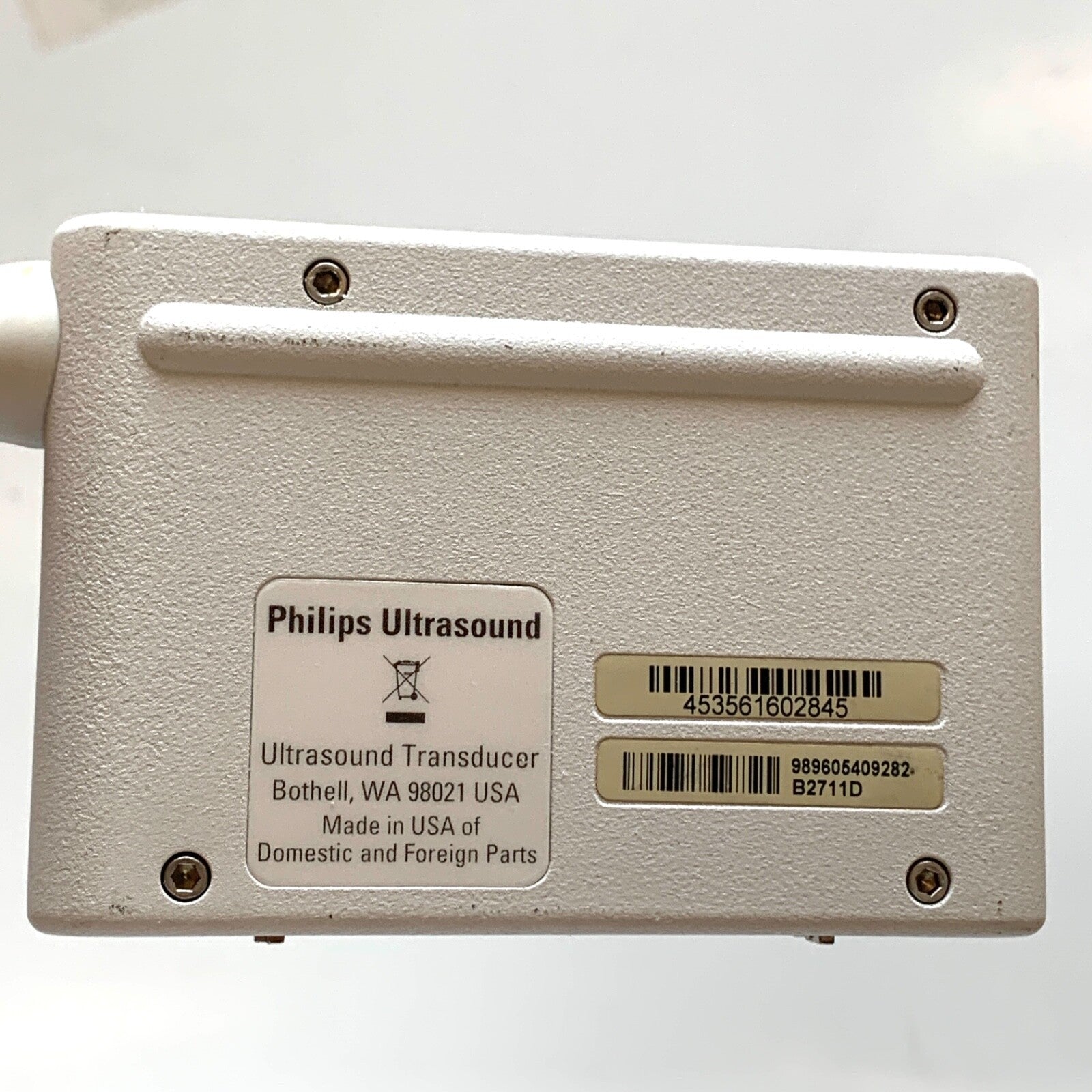 Philips REF X6-1, IPx-7 Ultrasound Transducer xMatrix Probe