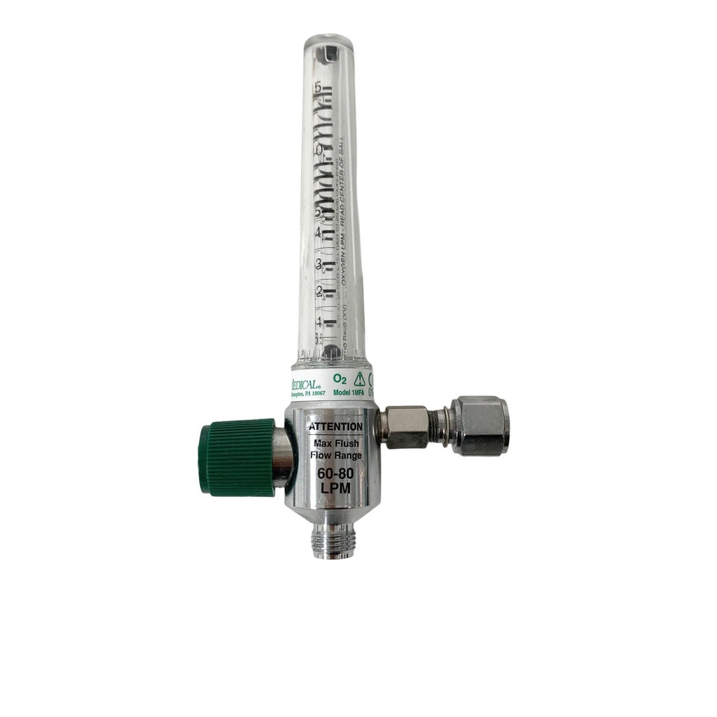PRECISION MEDICAL REF PM5900, Oxygen Monitor 60-80 LPM Flow Meter & O2 Sensor