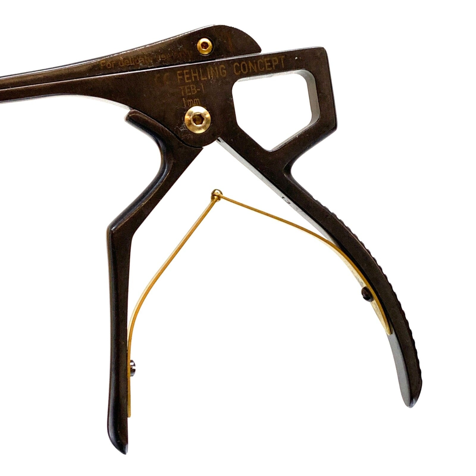 Fehling REF TEB-1,TEB-2,TEB-3, 1,2,3mm Concept Classic Kerrison Punch, Flat Foot