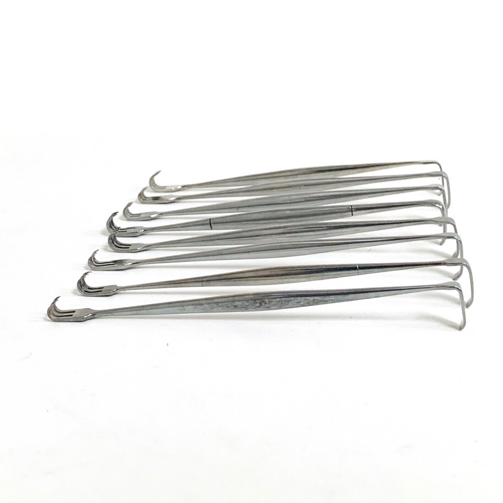 LOT OF 8 SURGICAL SENN RETRACTOR DOUBLE ENDED