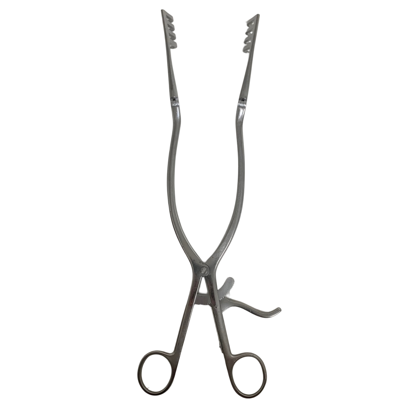Jarit 205-210 Beckman Hinged 4x4 Teeth Sharp Prong Retractor 31.6cm Length