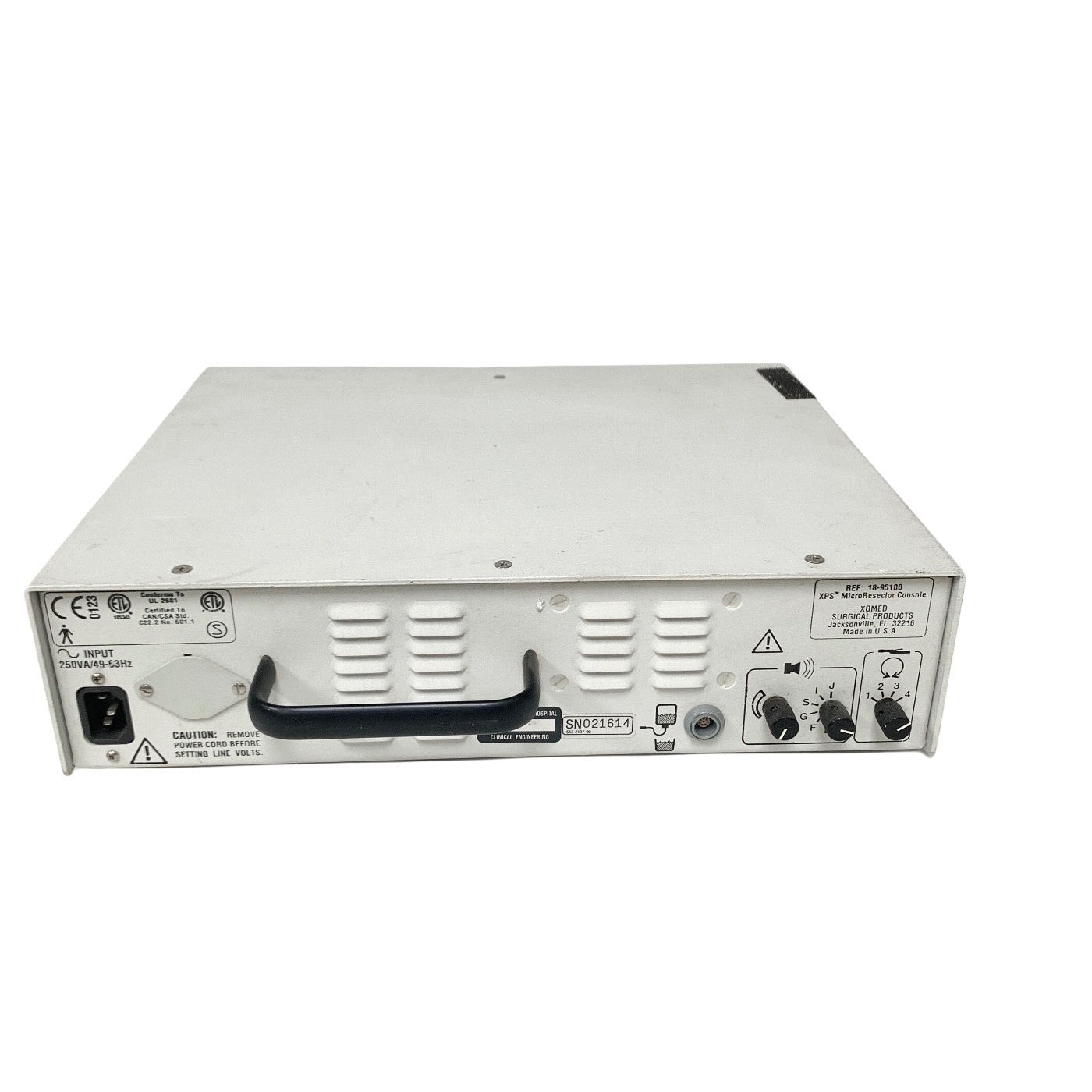 XOMED REF 18-95100, XPS MICRORESECTOR CONSOLE