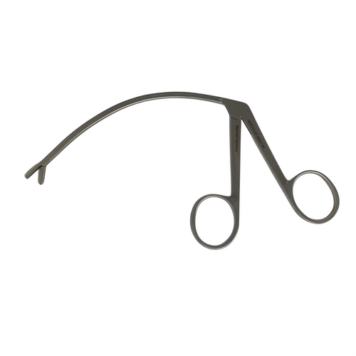 Aesculap MB474R Tendon Pulling Forceps Curved Serrated