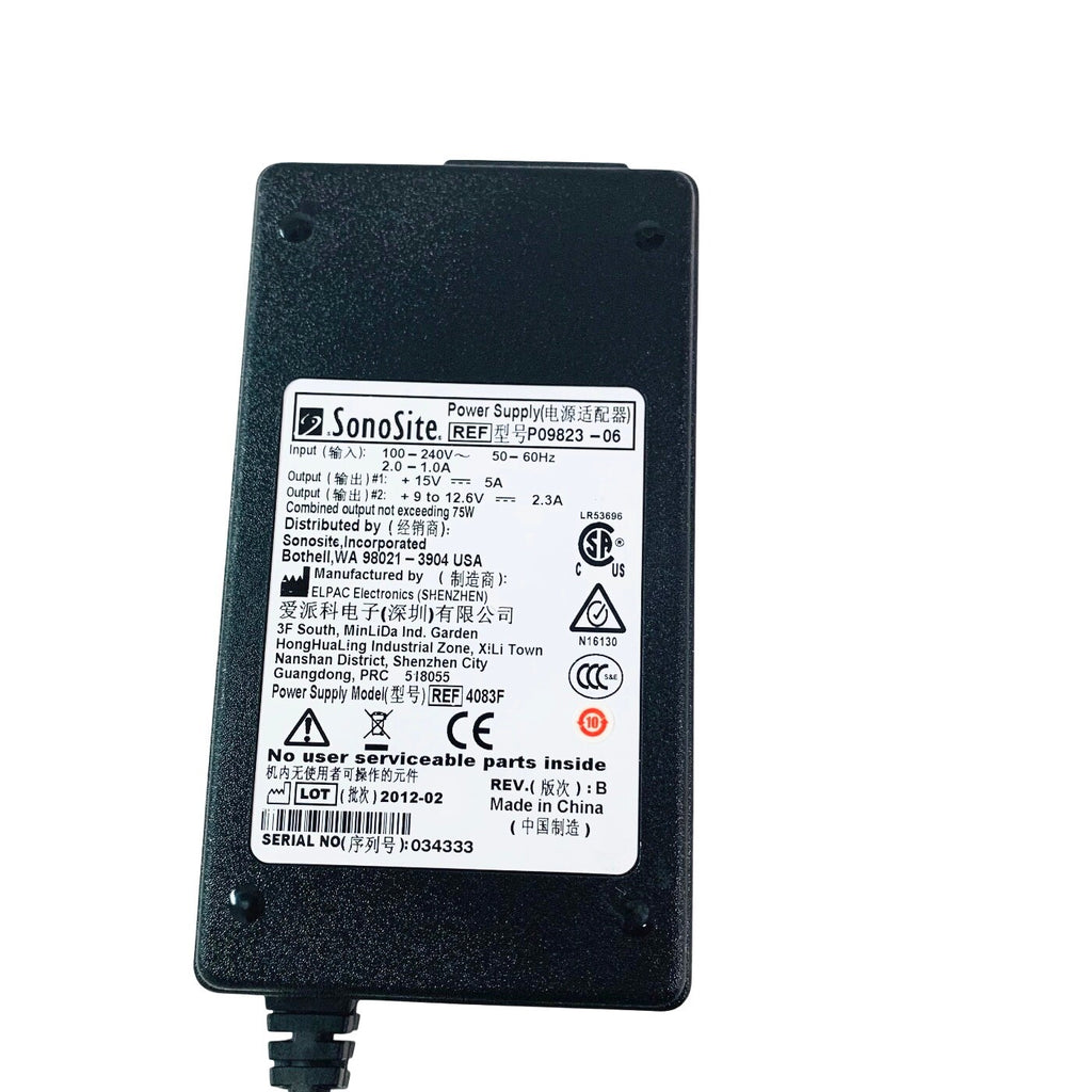Sonosite REF P16535-51, TRIPLE TRANSDUCER CONNECT w/ REF P09823-06 Power Supply