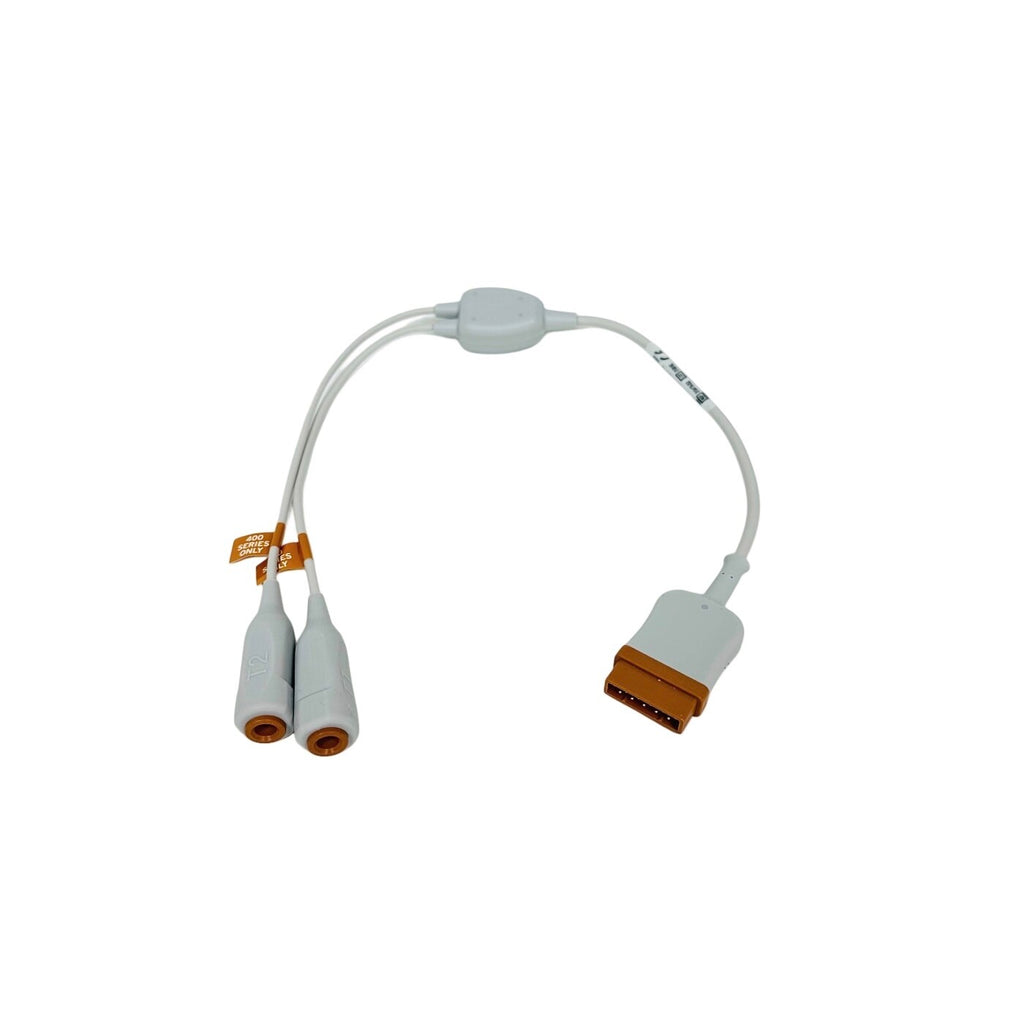 GE 2104178-002 Temperature Cable 400 series Probes, Dual, 1.7 FT
