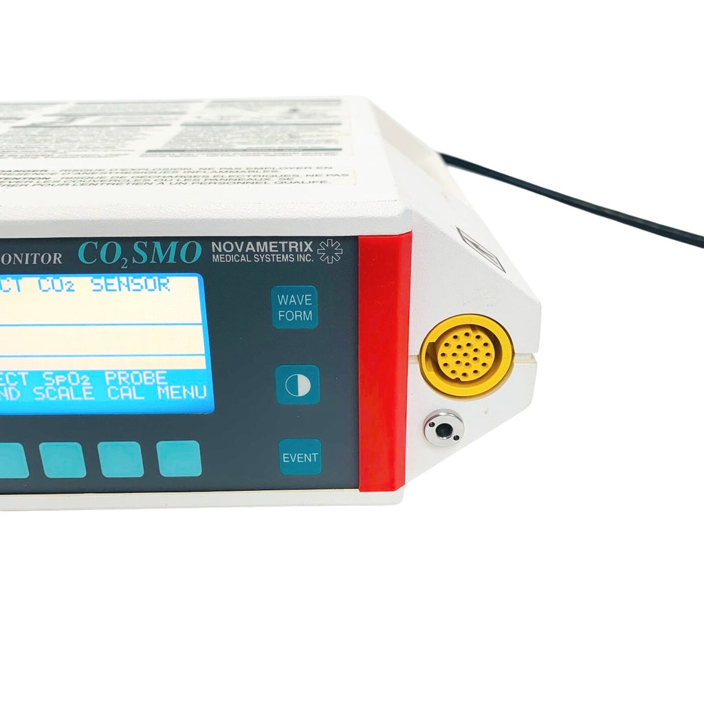 Novametrix REF CO2SMO ETCO2/SPO2 Monitor w/ Novametrix 7167-37