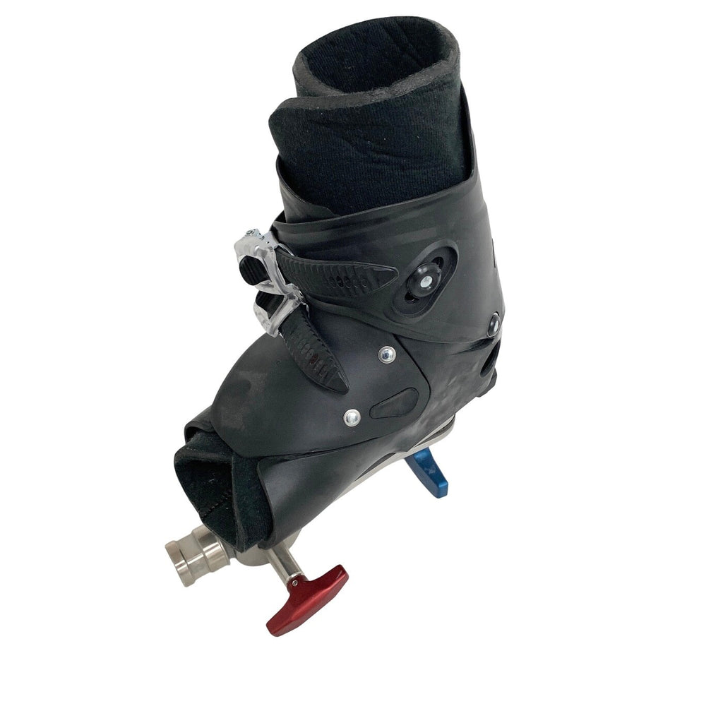 Mizuho OSI REF 5855-864, P-2 RIGHT/LEFT TRACTION BOOT, LARGE, PAIR w/ FOOT PLATE