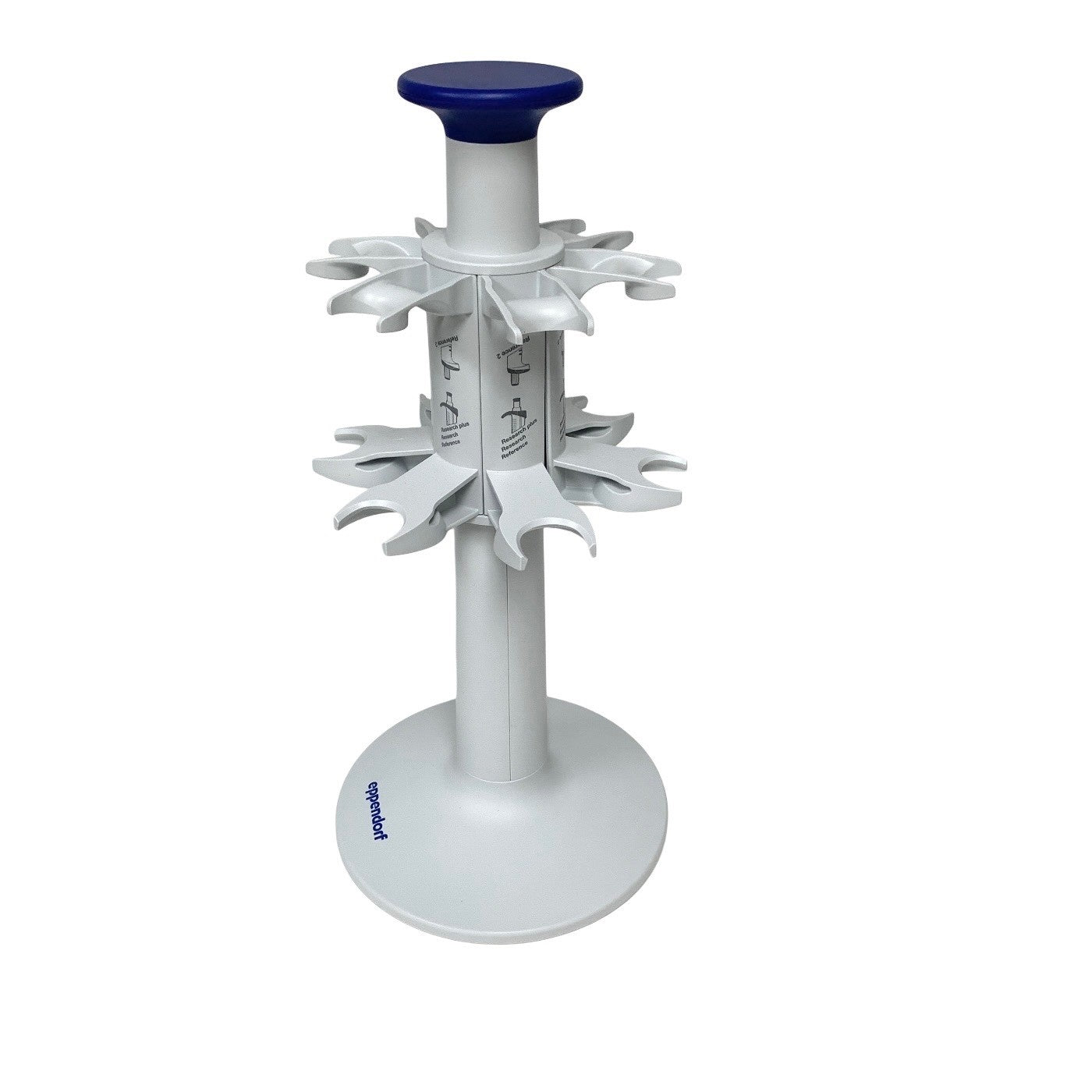 EPPENDORF Research Plus 20-200-1000 uL Single Channel 4 Pipettes w/ Stand