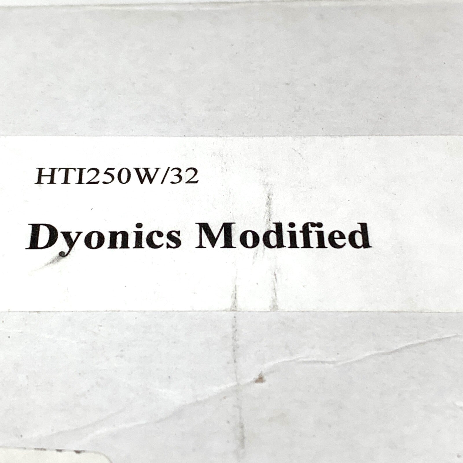 Osram REF HTI 250W/32, Dyonics Light Bulb Modified