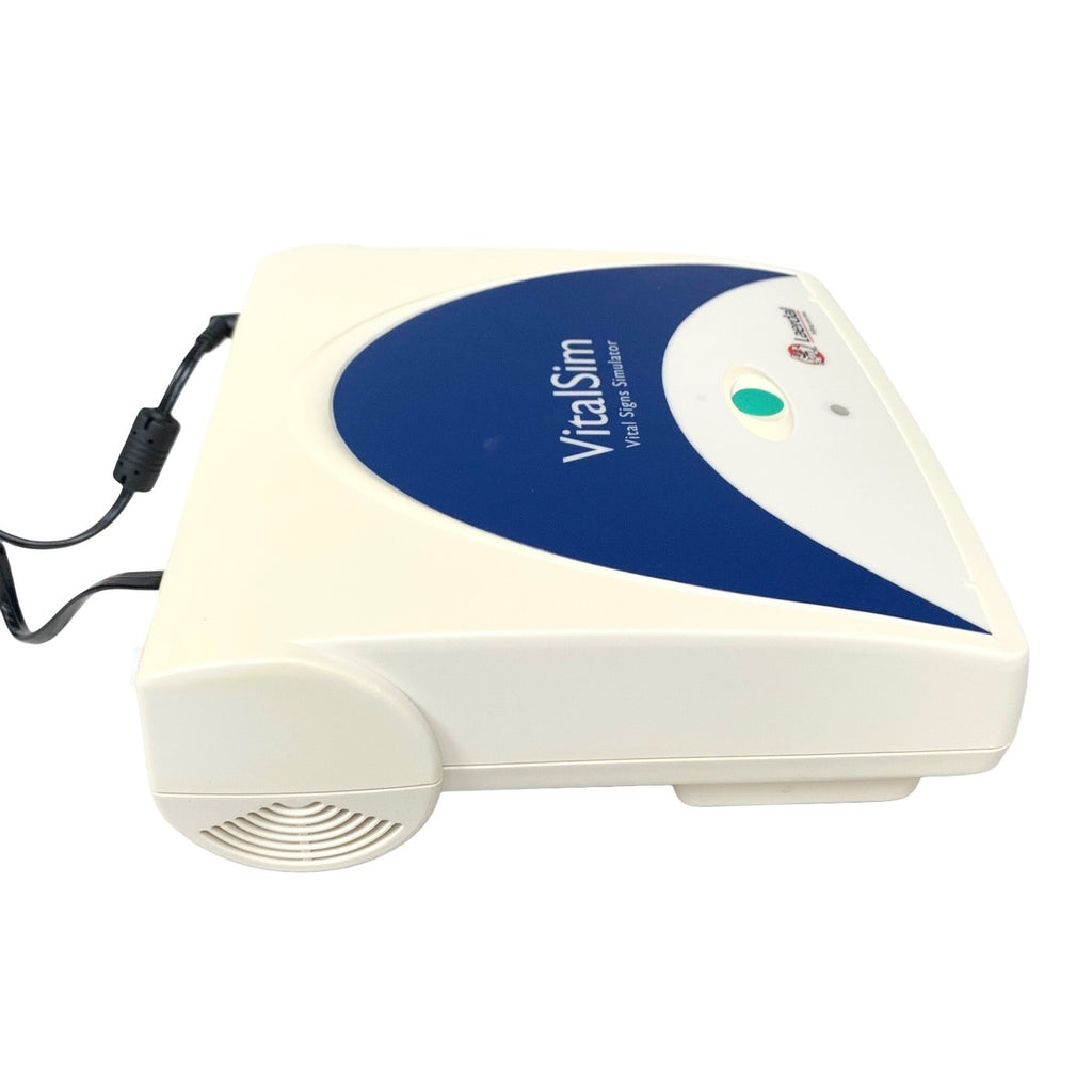 Laerdal VitalSim Vital Signs Simulator FST1908 w/ FST1909 Remote & Case