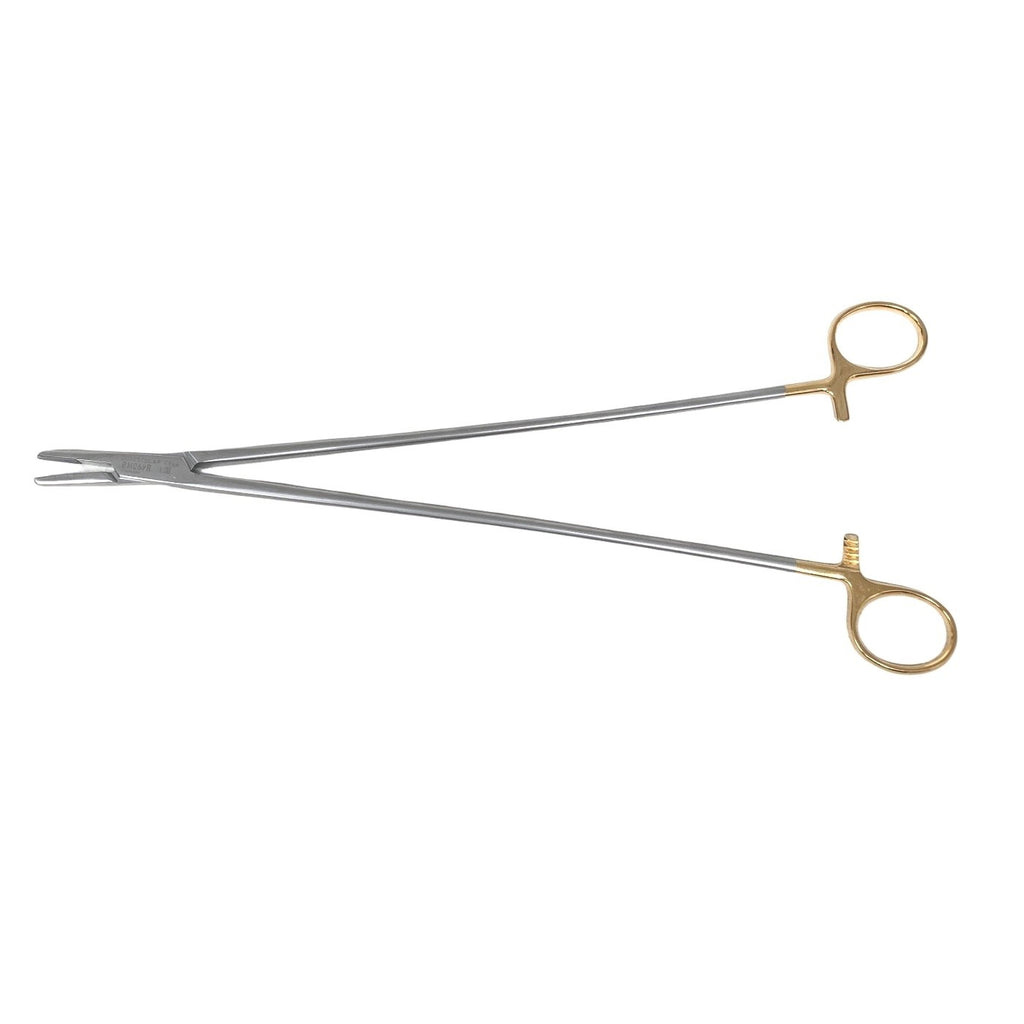 Aesculap BM069R Tungsten Carbide Needle Holder 260mm 10.25" Surgical Gold Handle