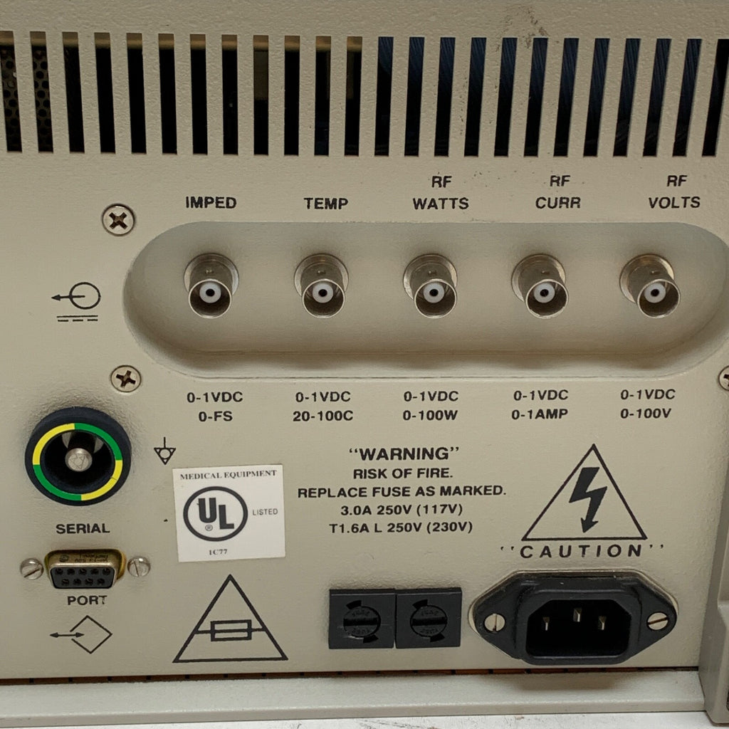 Radionics REF RFG-3CF, Graphics RF Lesion Generator System w/ Footswitch