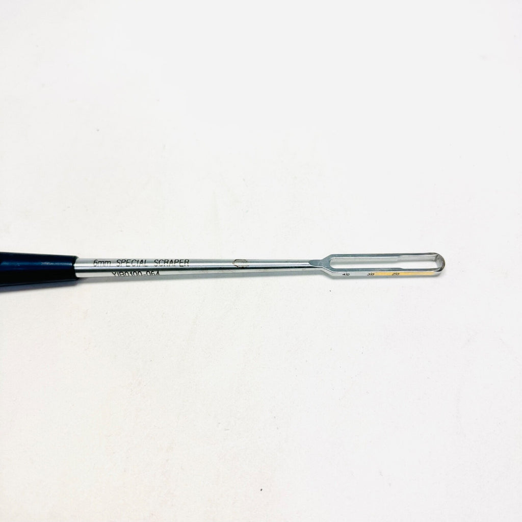Medtronic 907-519 Tan round Scraper Medium 6mm Instrument