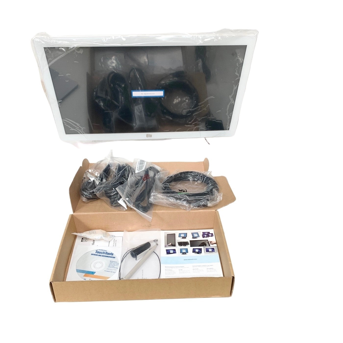 Elo ET2403LM 24" Medical Grade Touchscreen Monitor ET2403LM-2UWA-1-WH-G White