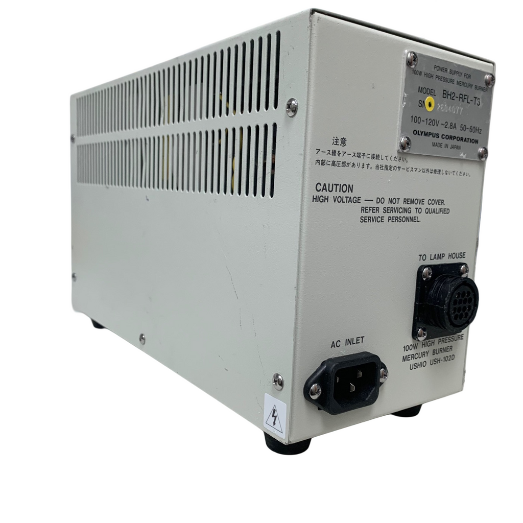 Olympus BH2-RFL-T3 Power Supply for High Pressure Mercury Burner, 100W, 100-120V