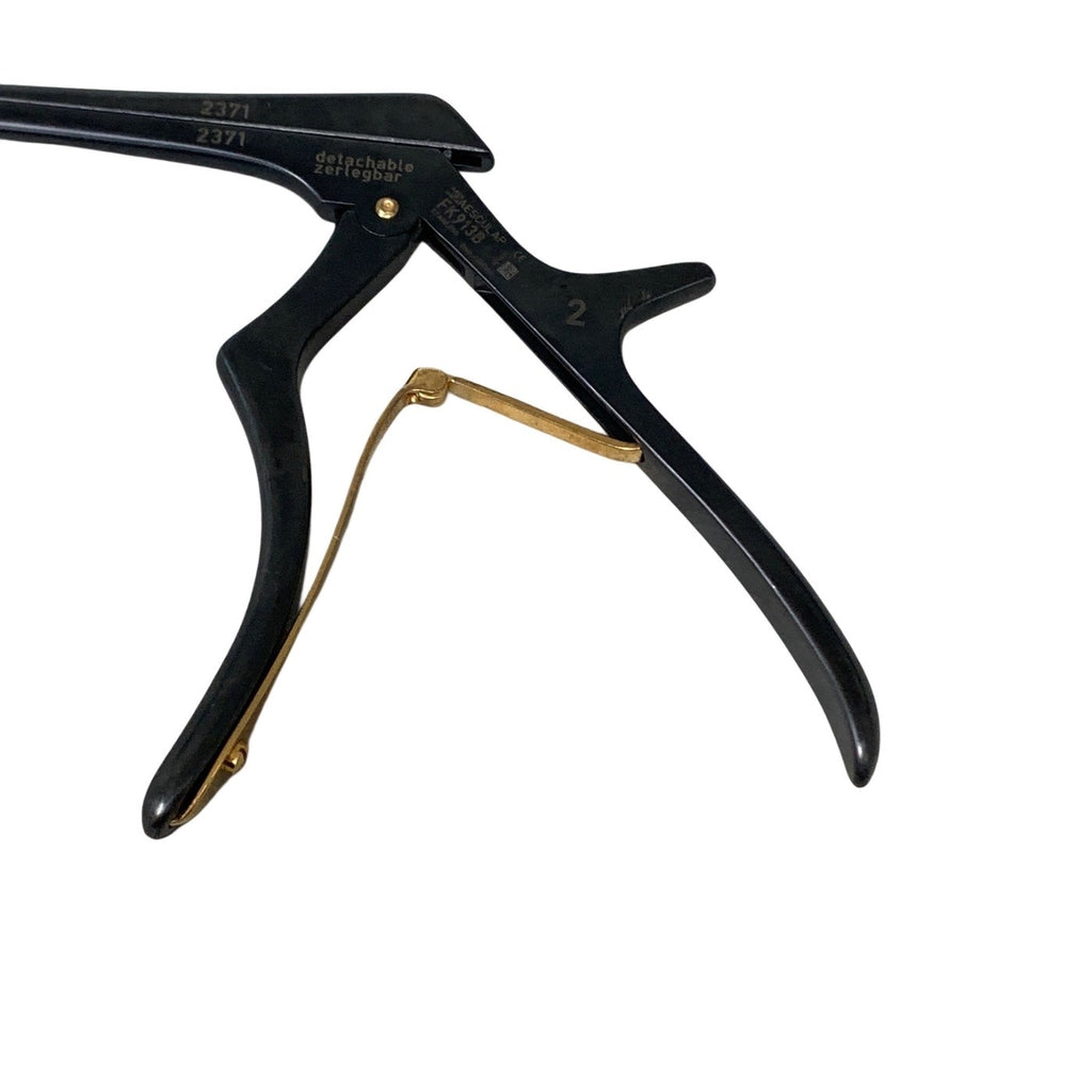 Aesculap FK913B Kerrison Noir Bone Punch 2mm 40° Up 200mm Detachable Ejector