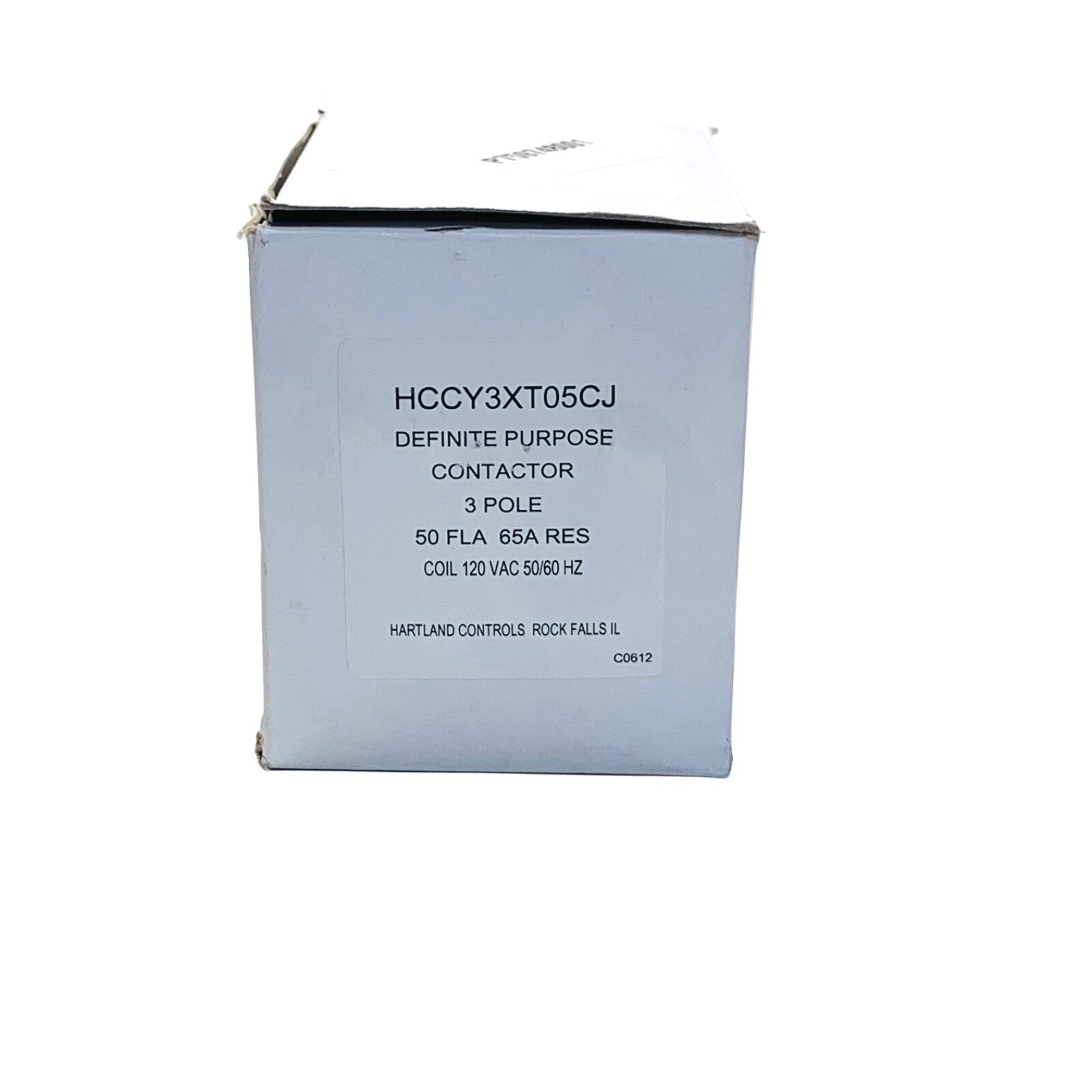 HARTLAND CONTROL Ref HCCY3XT05CJ, 3/120/50FLA/65A 3 Pole Contactor