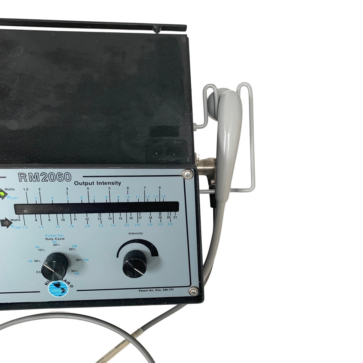 Rich-Mar RM2060 Therapeutic Ultrasound Machine 1MHz Physical Therapy Unit 6cm2