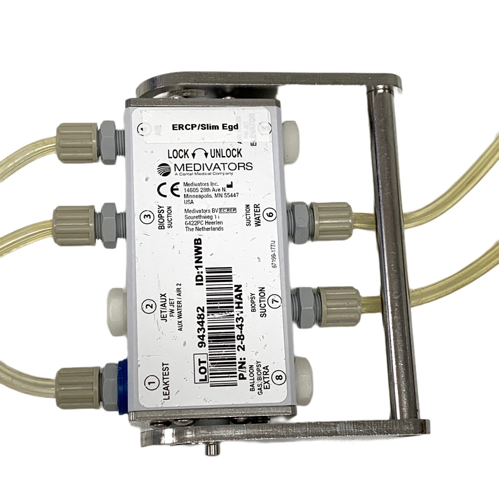 Medivators REF 2-8-431HAN, Hook-up Connector Assembly