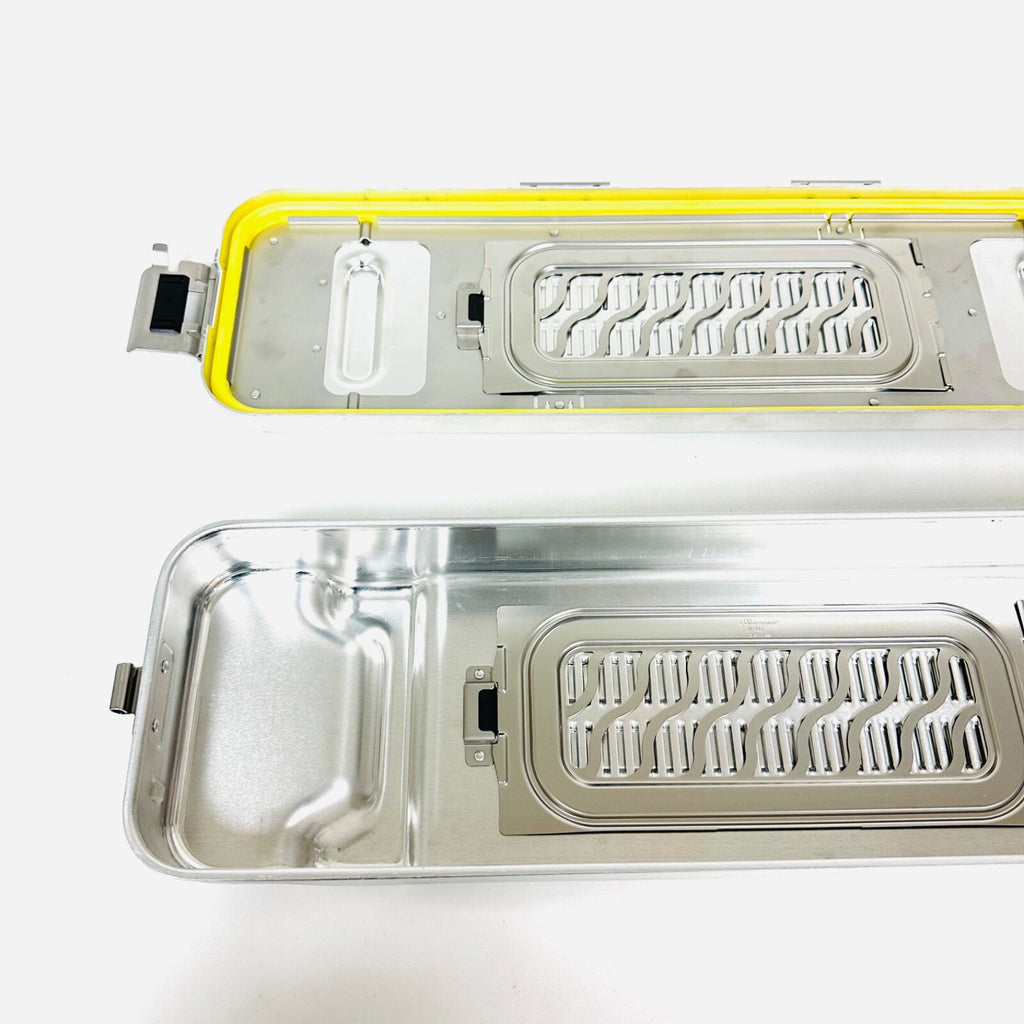AESCULAP JM021 Extra Long Mini Container W/ Lid ( 20 X 5 1/2 X X 3 Inch )