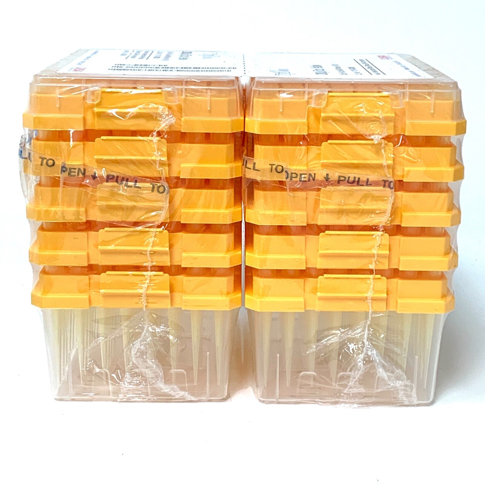 TipOne REF 1111-0706, 200 ul Tips Yellow, 2x5 96-Tip Refill Wafers, (960)
