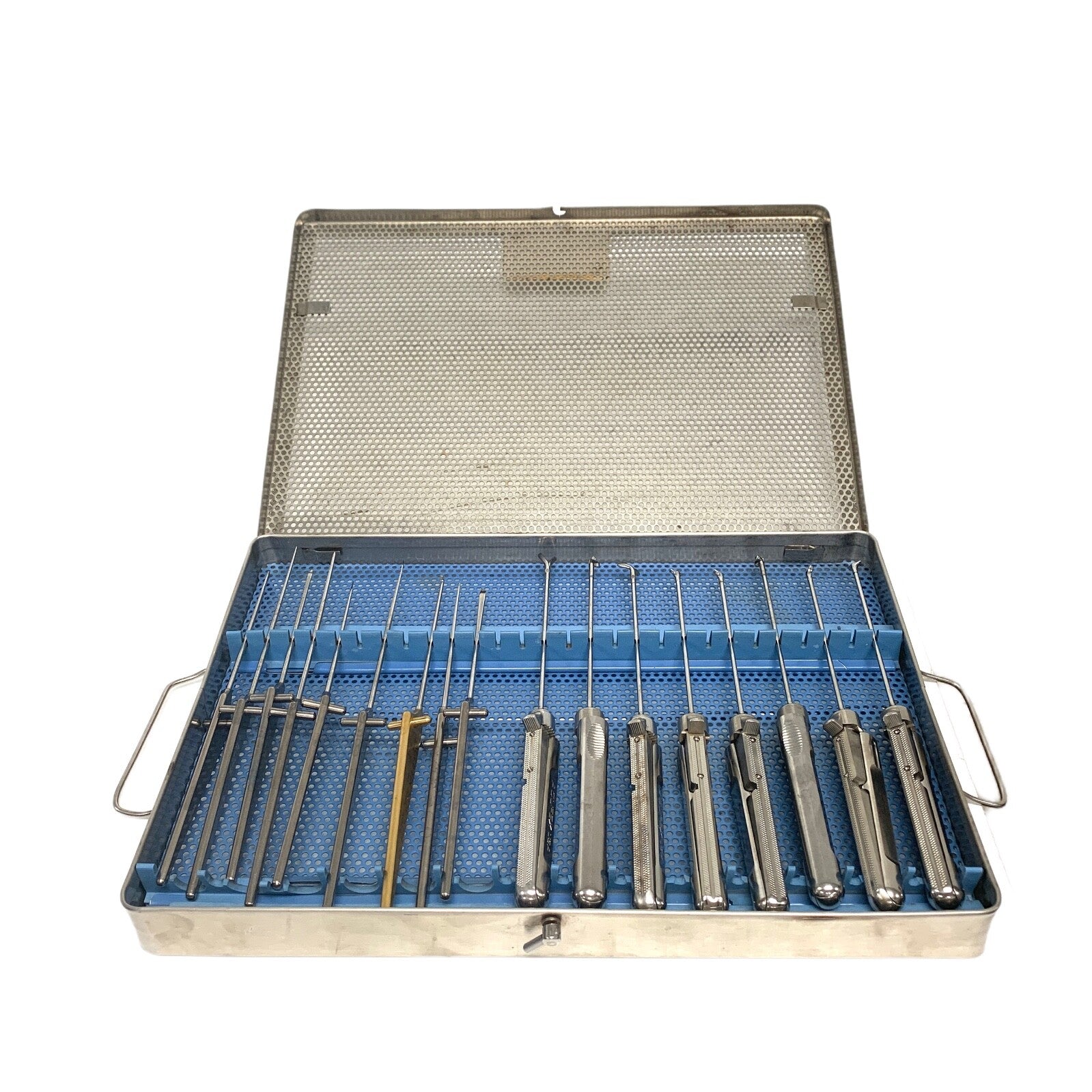 Acufex Mensical Punch & Rotary Punch Forceps Set of 17 w/ Tray