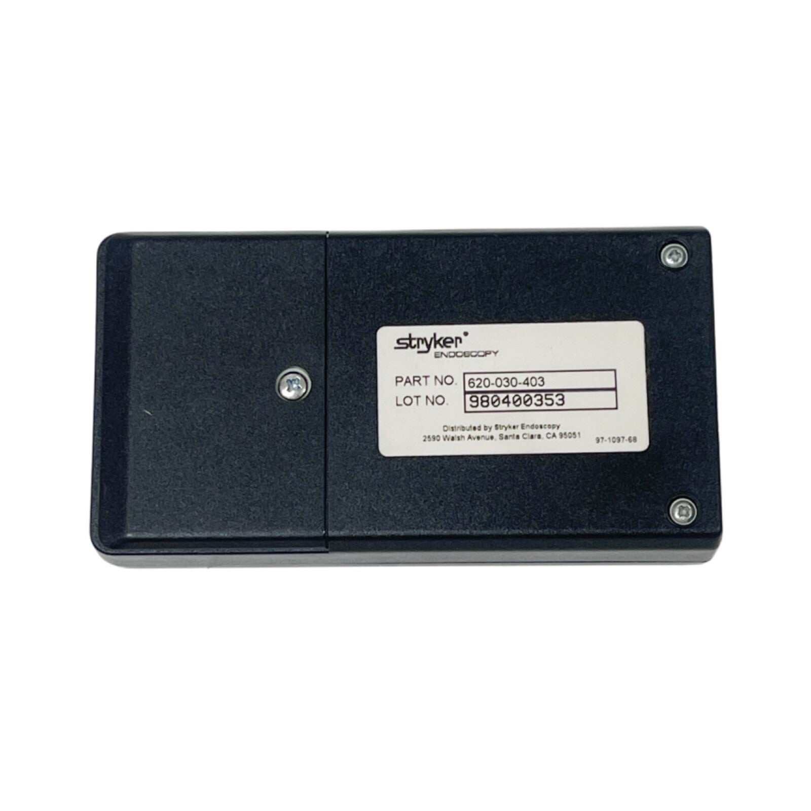 Stryker Endoscopy Part No.  620-030-403 Remote Control
