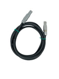 Lemo 1B Metal Connector & Redel 1P Plastic Connector Medical Device Cable