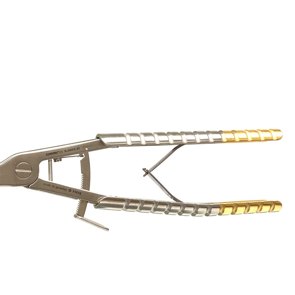 Gimme REF S.0903.51ADOS, Alphadur Ados Needle Holder Left Curved, 29cm