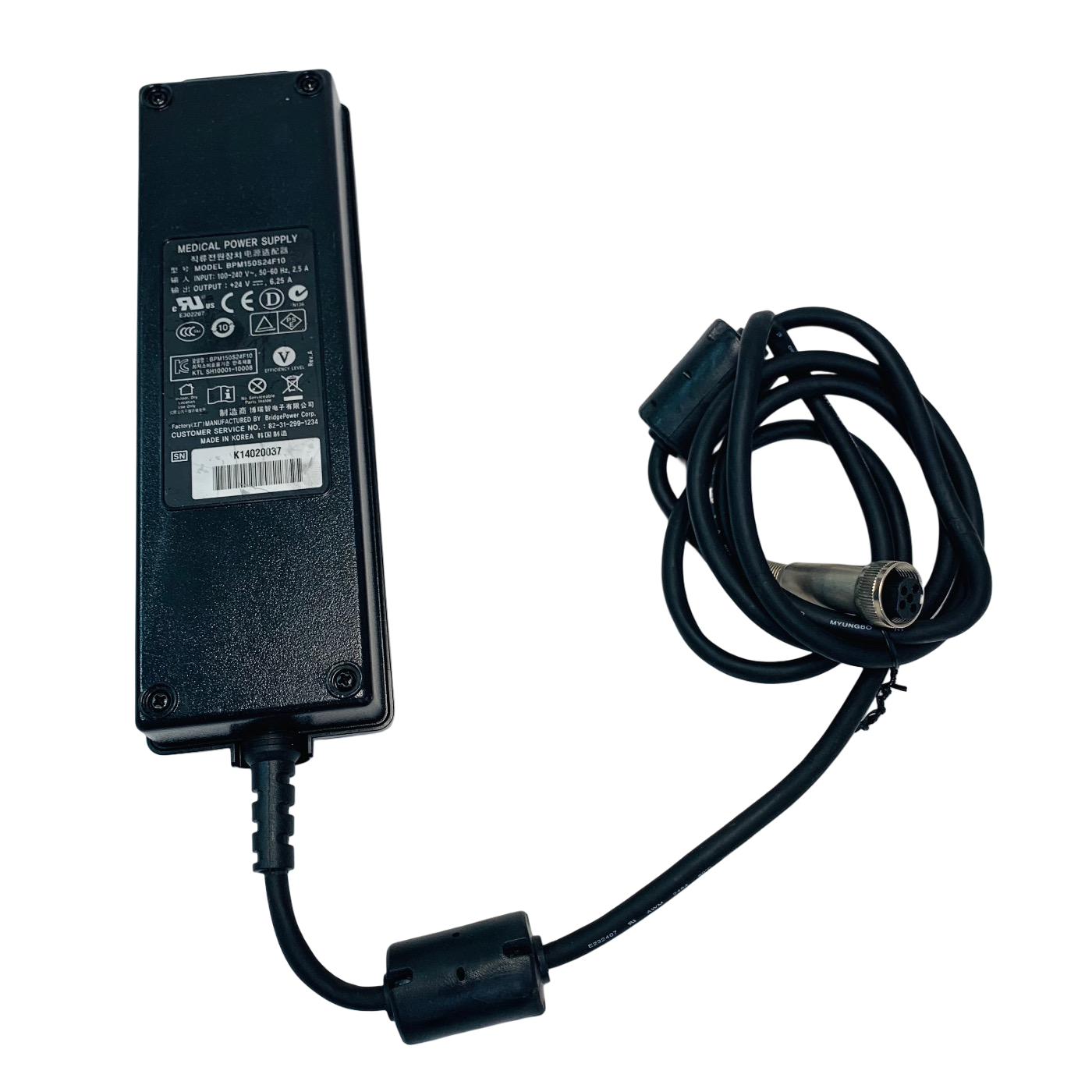 NDS REF BPM150S24F10, Medical Power Supply 24V Power Supply FOR MONITOR