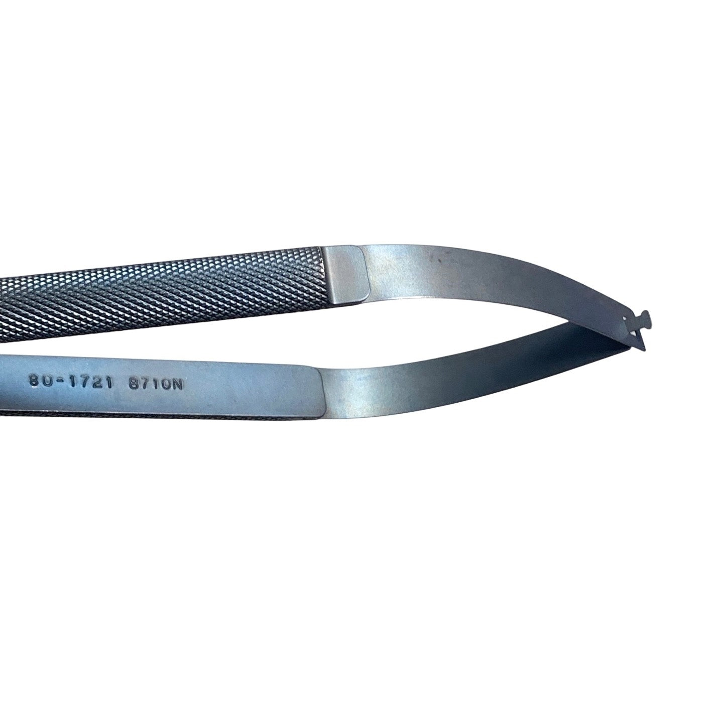 Codman 80-1721 Rhoton Titanium Micro Scissors Curved 7" Neurosurgery Instrument