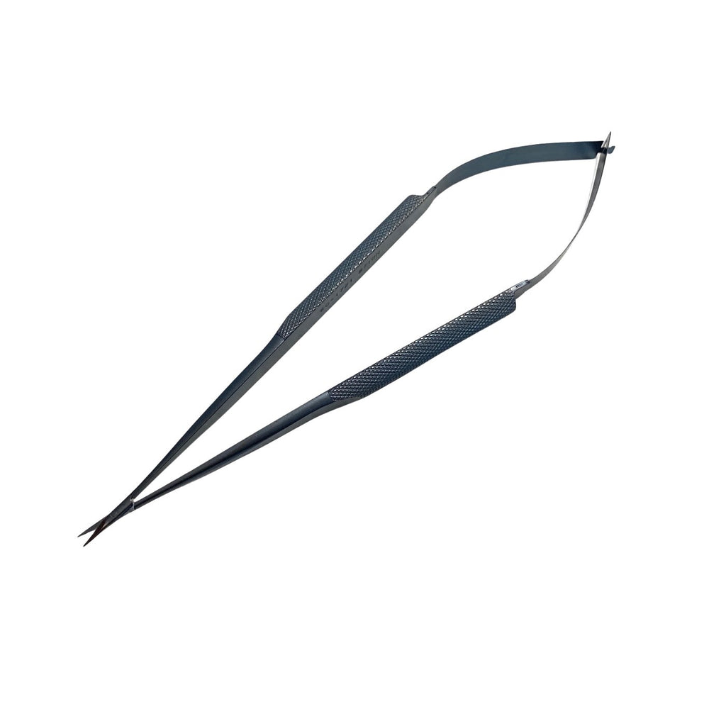 Codman 80-1721 Rhoton Titanium Micro Scissors Curved 7" Neurosurgery Instrument