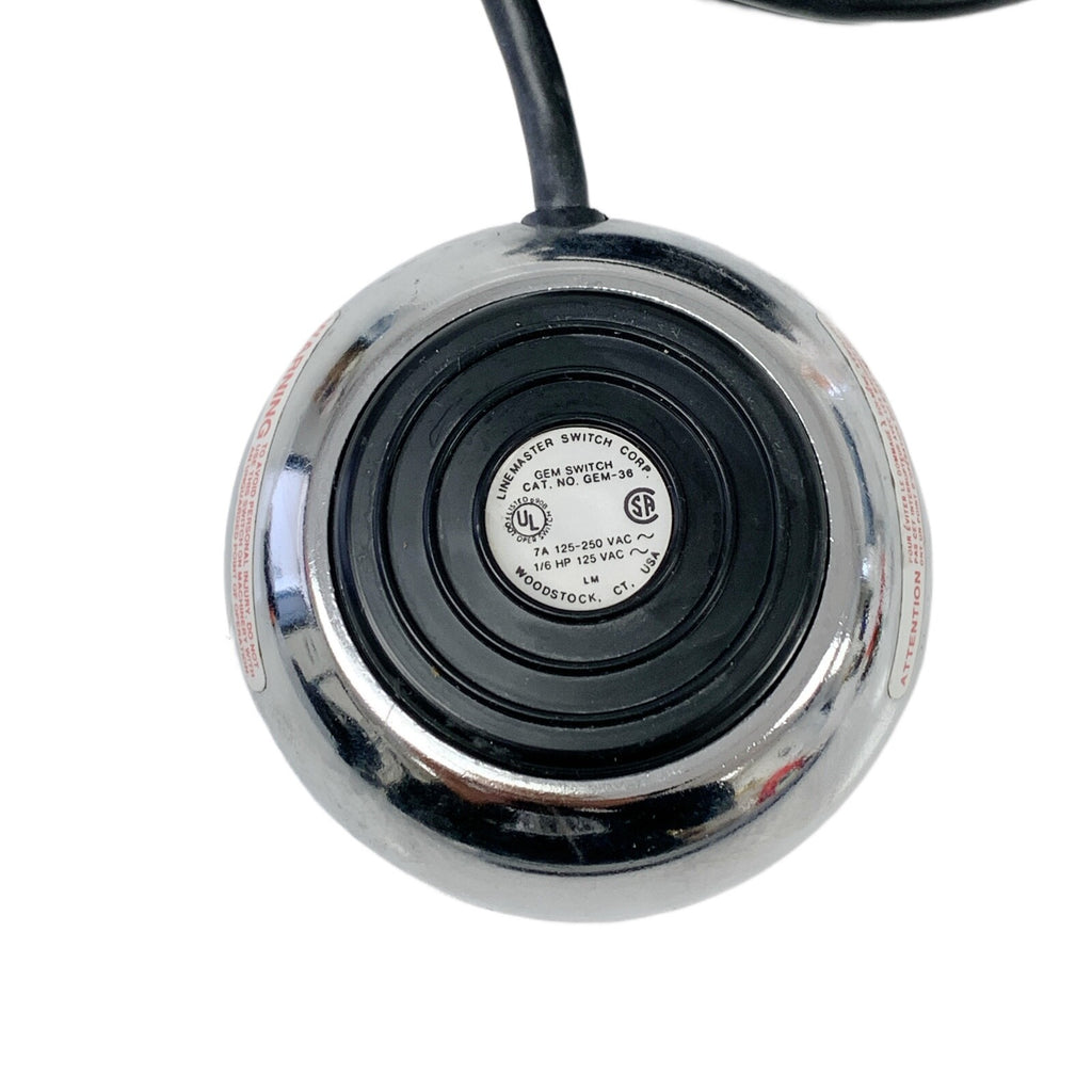 Linemaster REF GEM-36, GEM Footswitch Switch