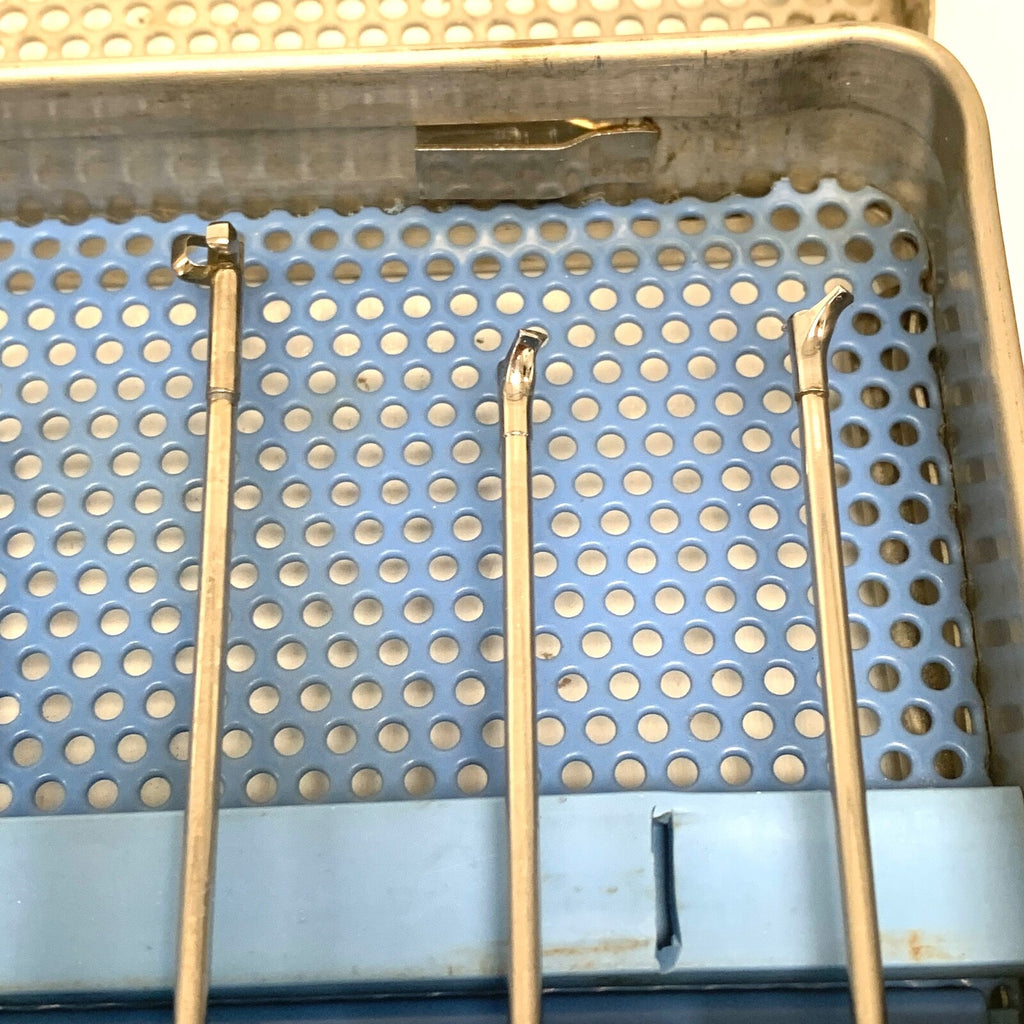 Acufex Mensical Punch & Rotary Punch Forceps Set of 17 w/ Tray