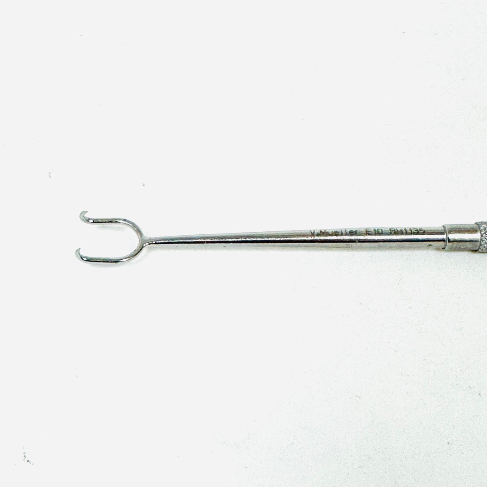 V. Mueller RH1135 Nasal Tenaculum Hook, Dbl Prongs,  6-3/8 Inch Instrument