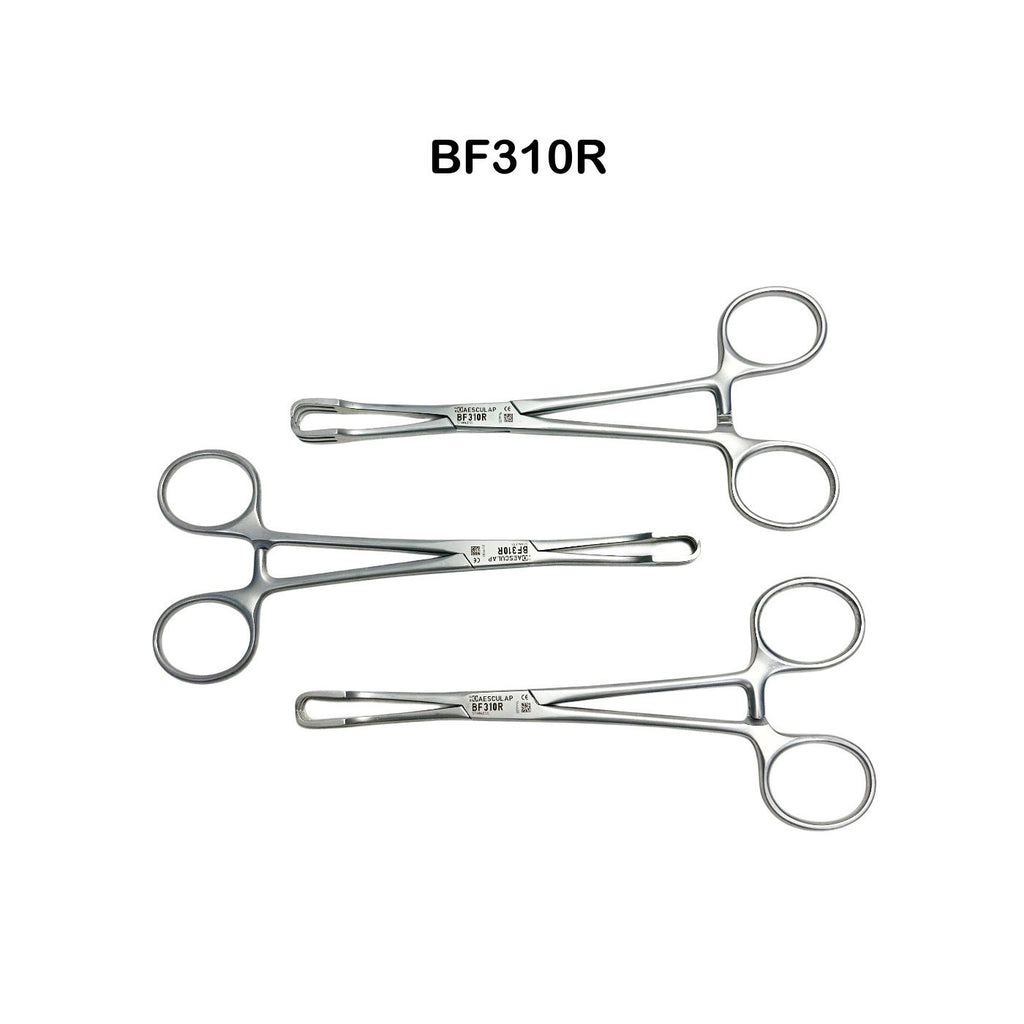 Aesculap BF310R Lahey Tissue Grasping Forceps 6¼″ (3×3 teeth) (LOT OF 3)