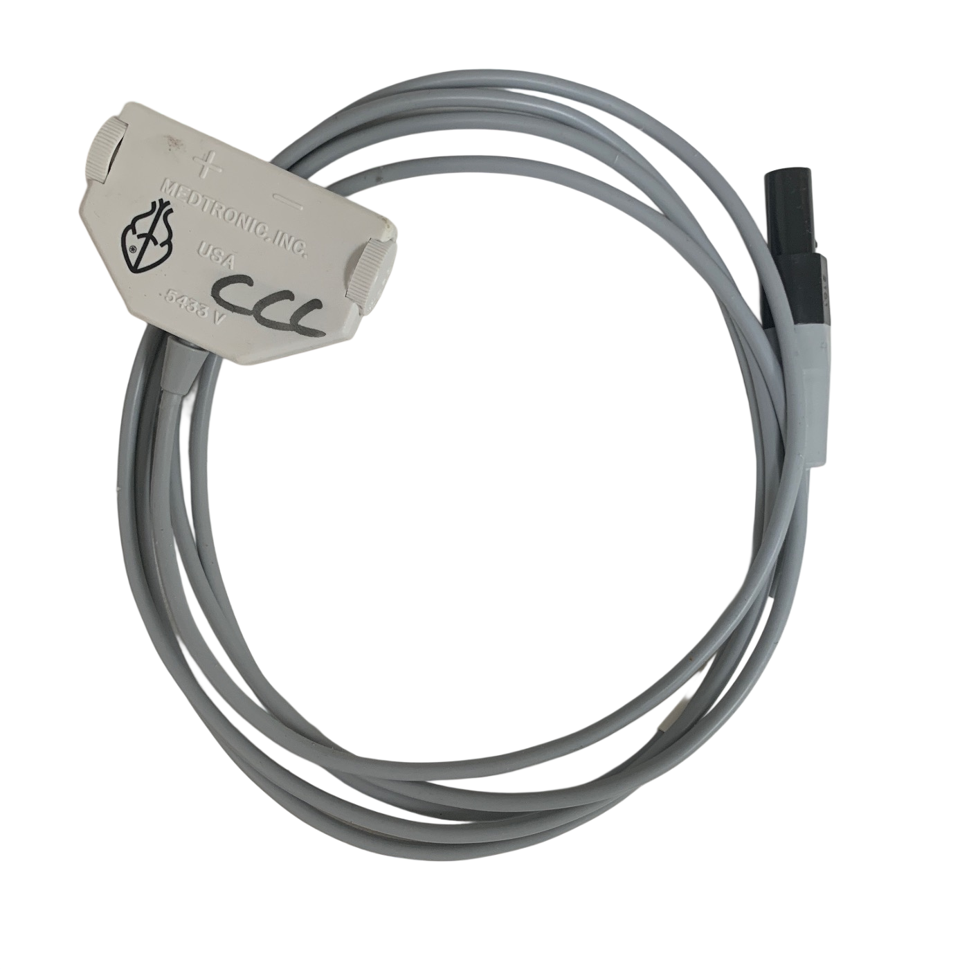Medtronic 5433V Ventricular Patient Cable for Temporary Pacemakers