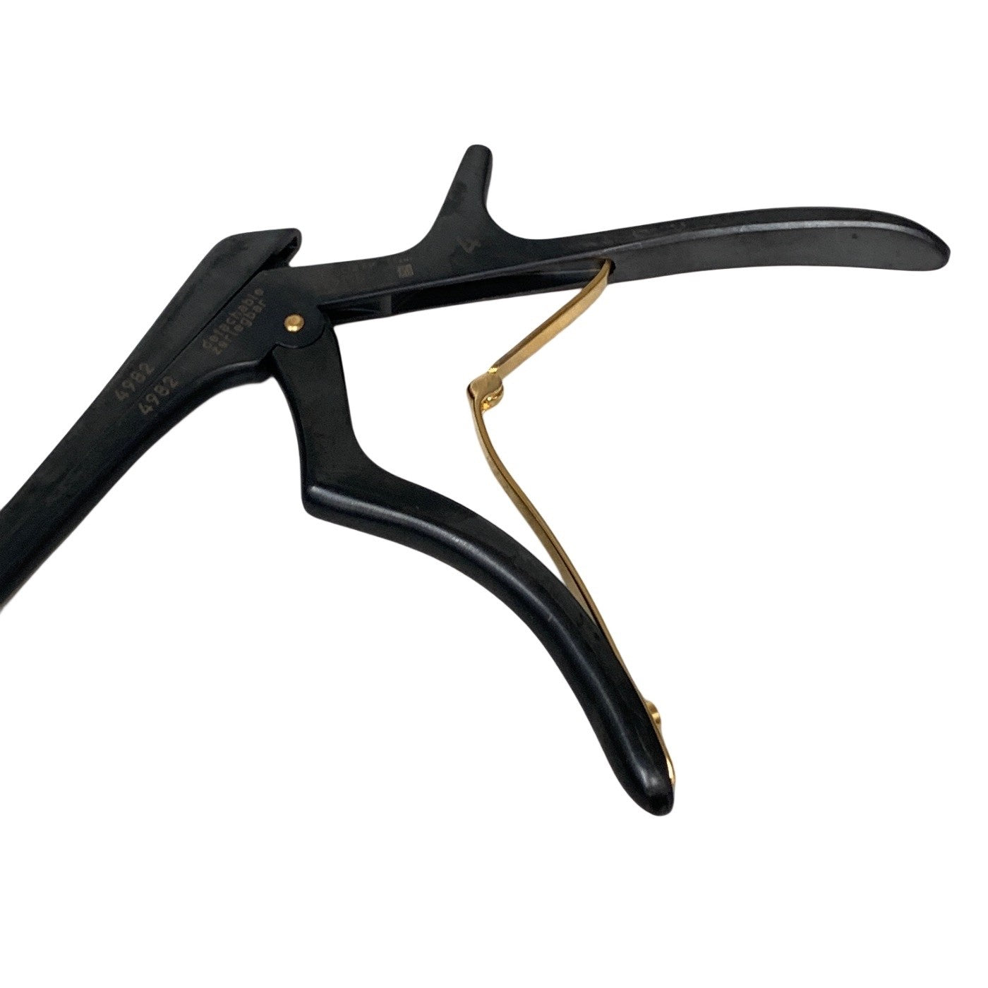 Aesculap FK915B Kerrison Bone Punch 4mm 130 Deg Upward Noir Detachable Rongeur