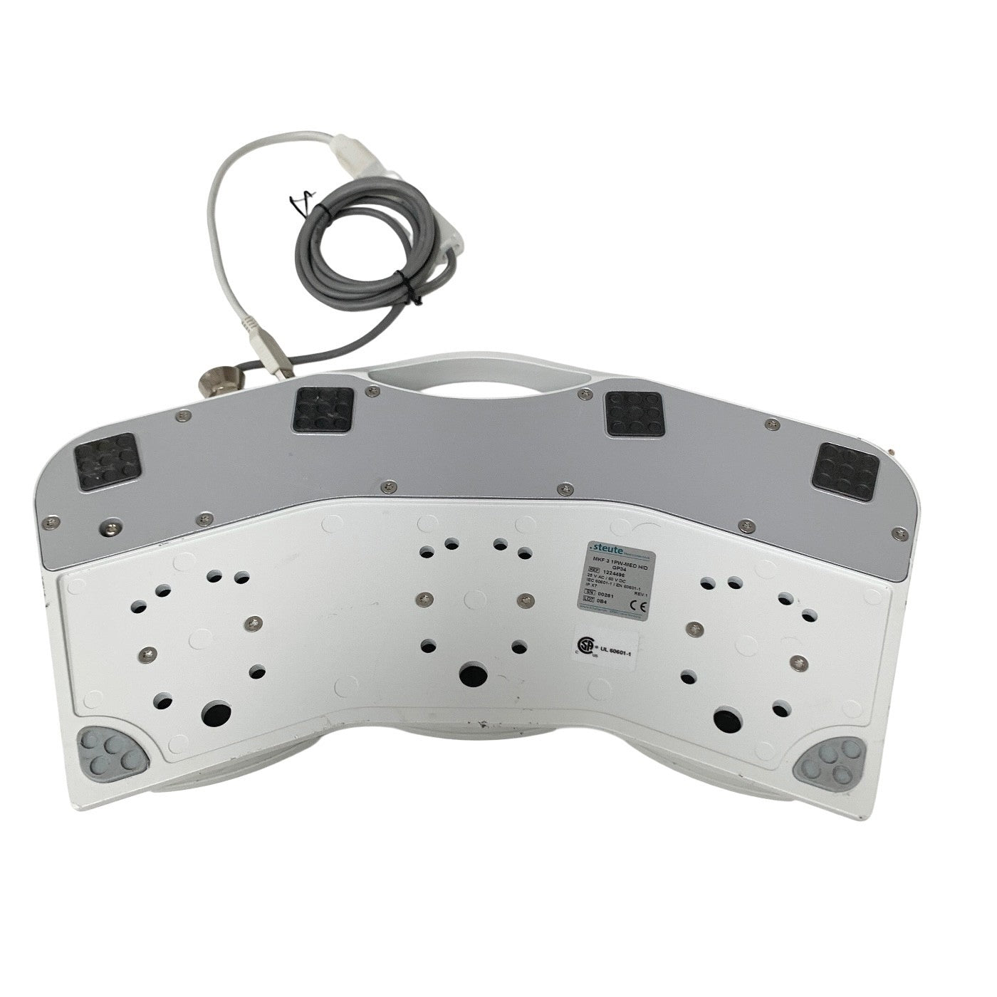 Steute REF 1224496, MKF 3 1PW-MED HID GP34, Foot Switch